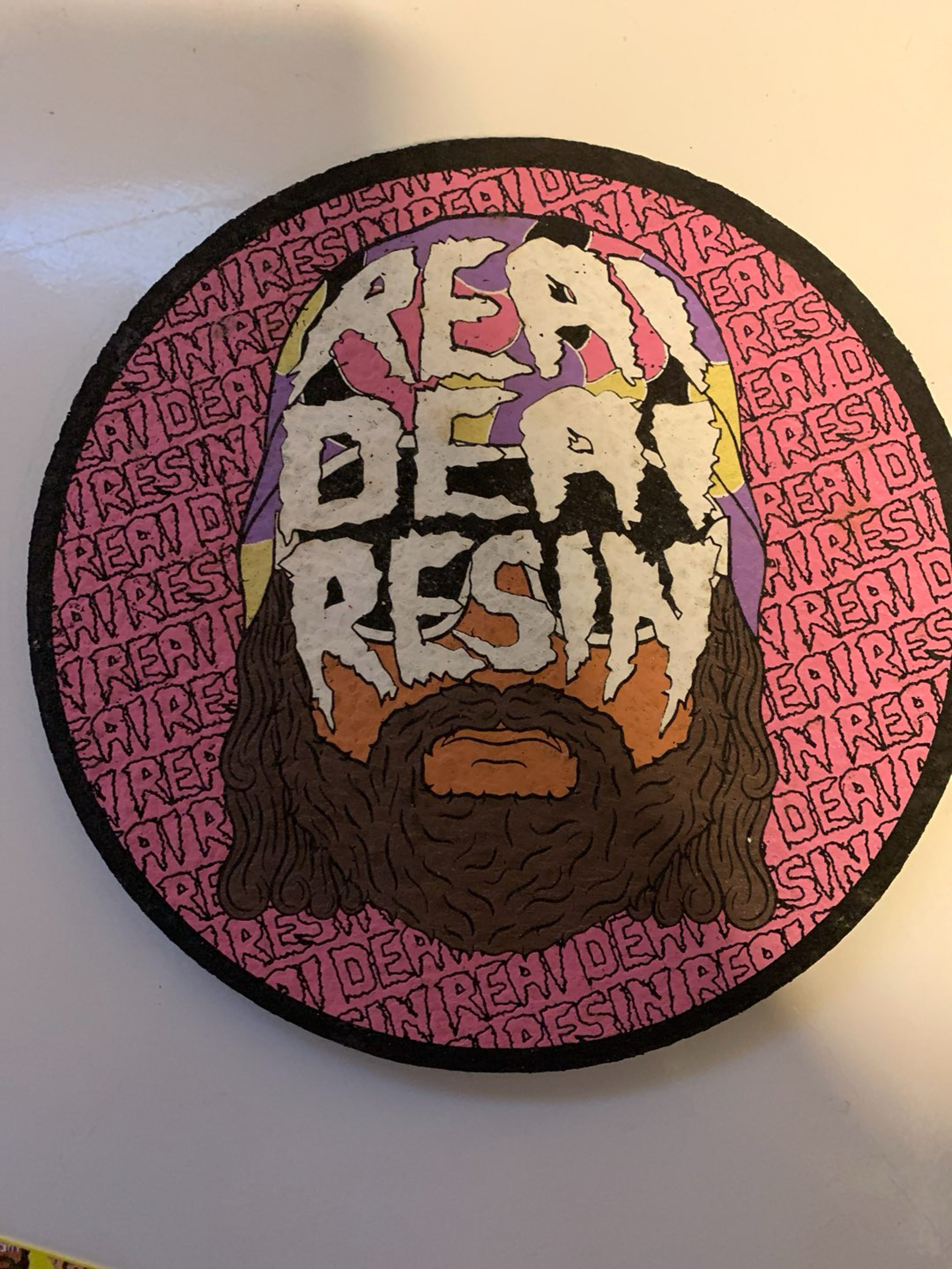 Preview pic of Real deal resin mood mat ( phone holder not included but will give a better price if you buy both