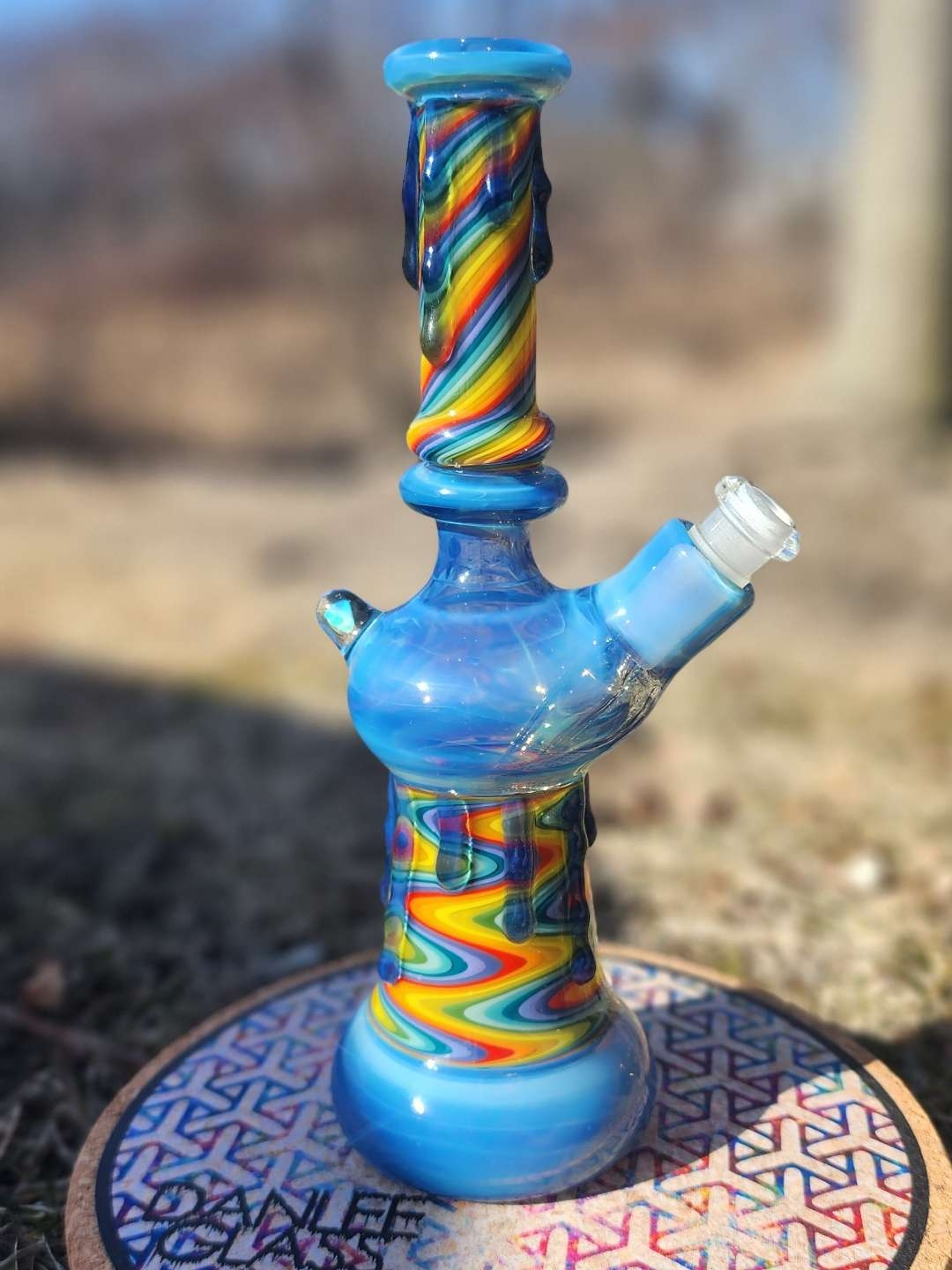 Preview pic of Blue Rainbow Psychadelic Rig with Opal