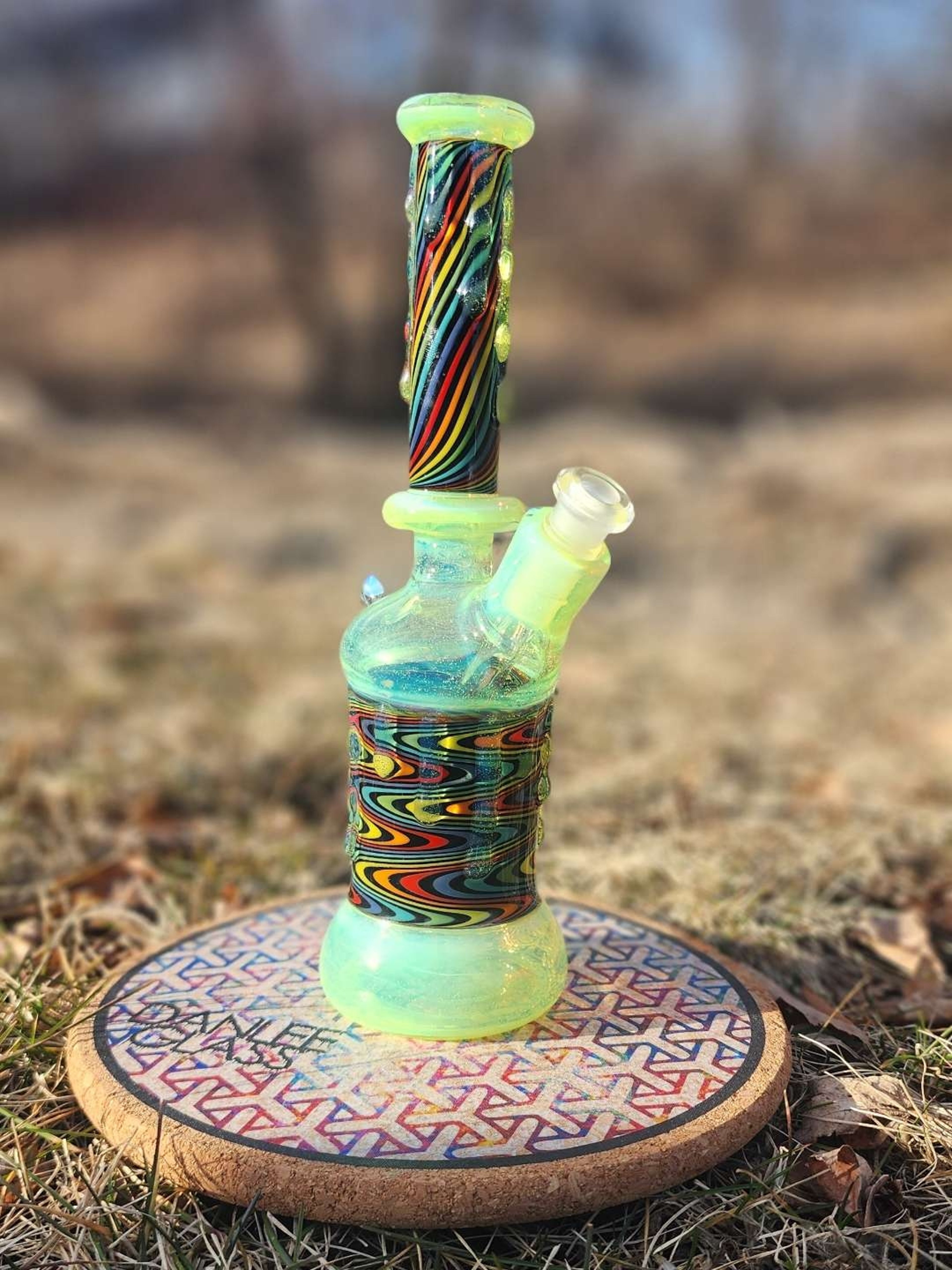 Preview pic of Opaque Neon Green Trippy Rig