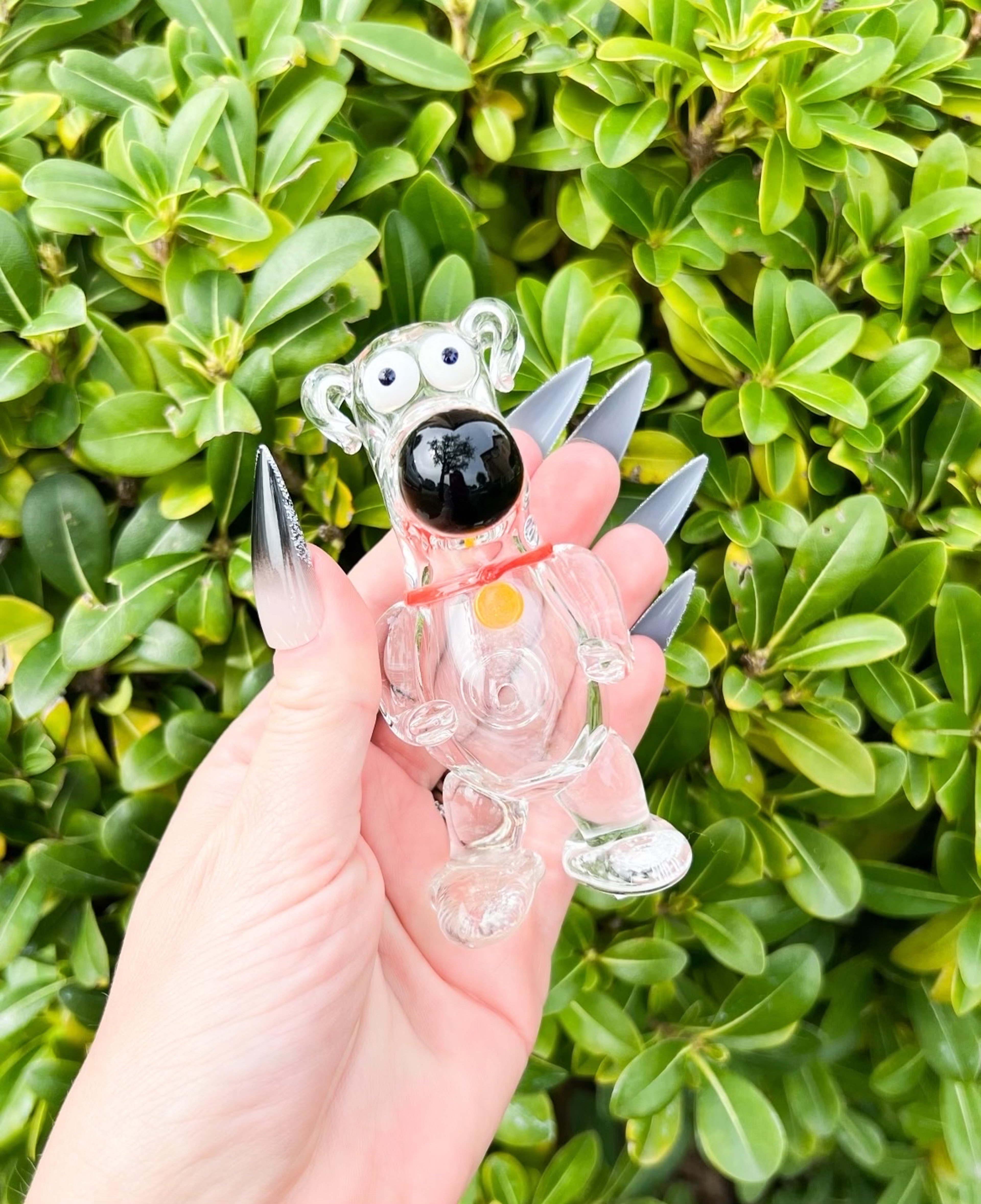 Preview pic of Apollo Glassworks Brian Dog Glass Hand Pipe