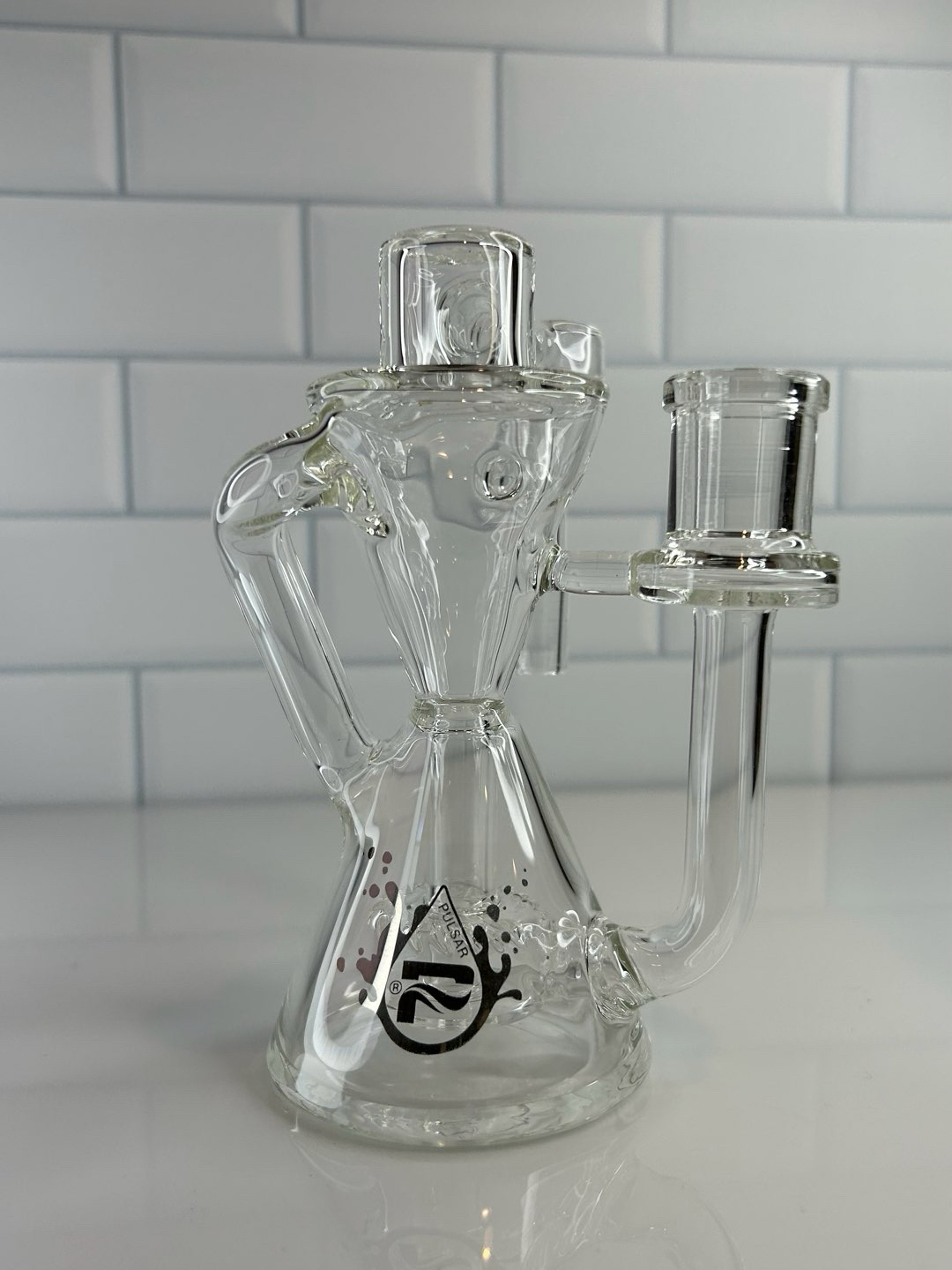 Preview pic of New 5.25” Pulsar Hourglass Recycler Ash Catcher