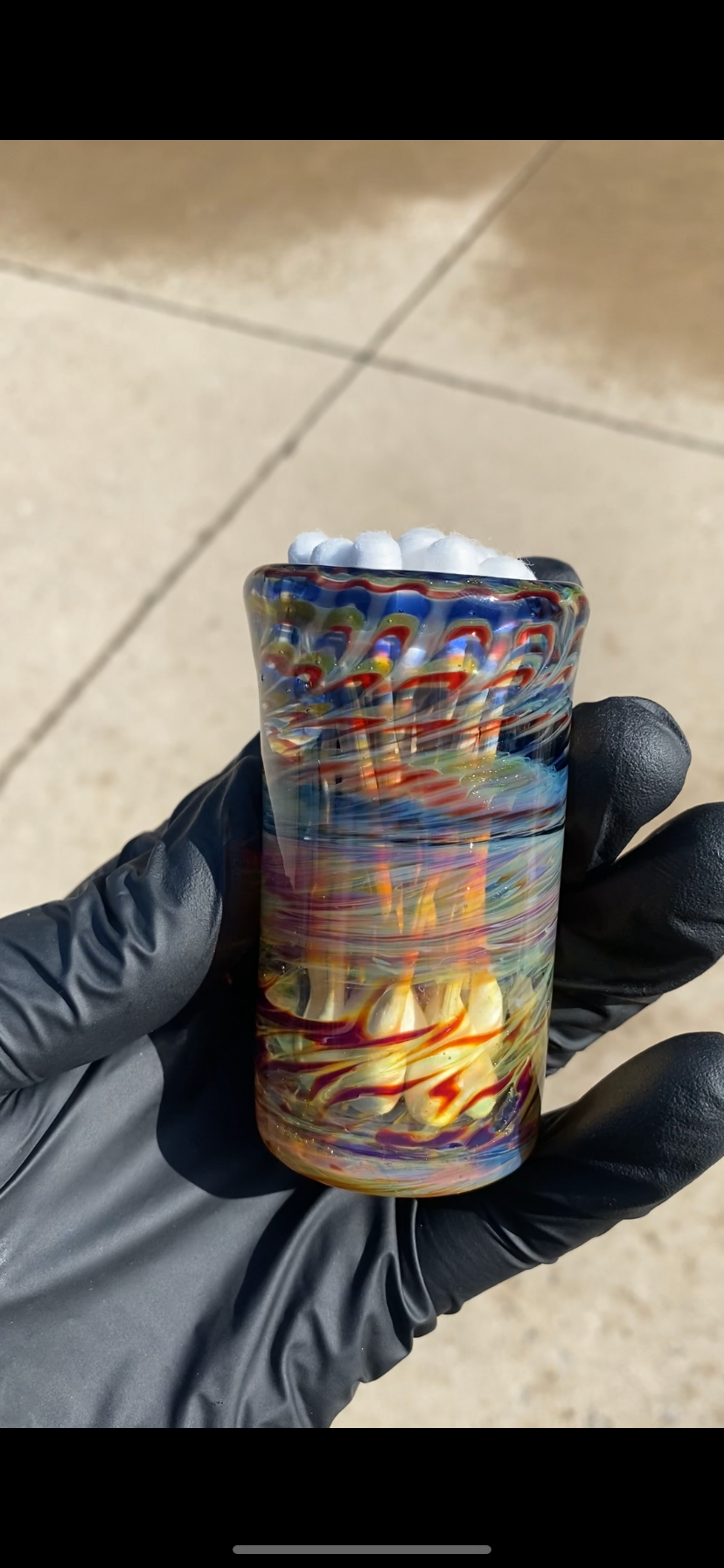 Preview pic of 3 oz q tip holder