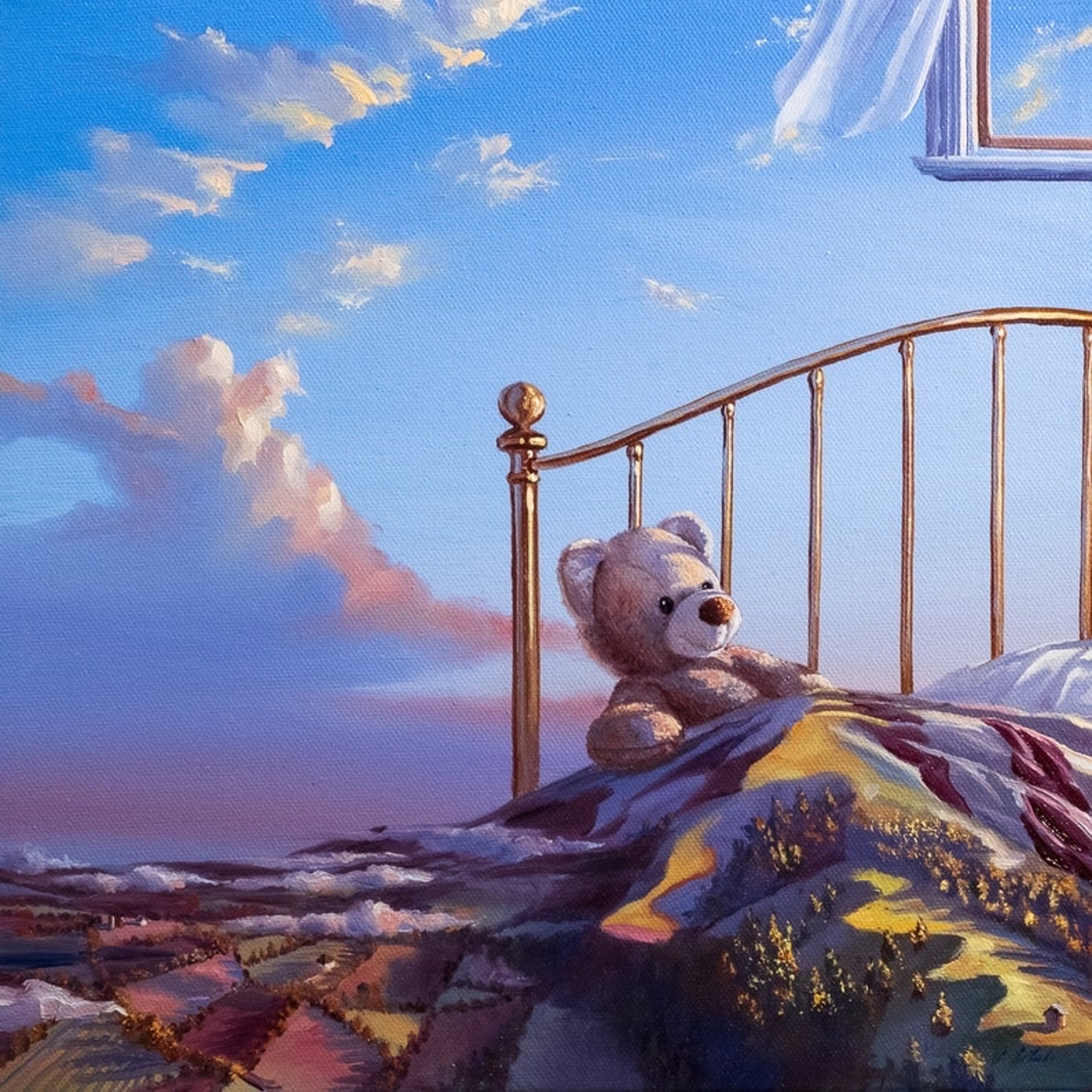 Preview pic of “Counterpane” print by Stephen Wheeler Studio