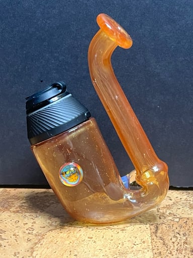 Preview pic of Getz Glass Puffco Proxy Pipe Hot Sauce Color