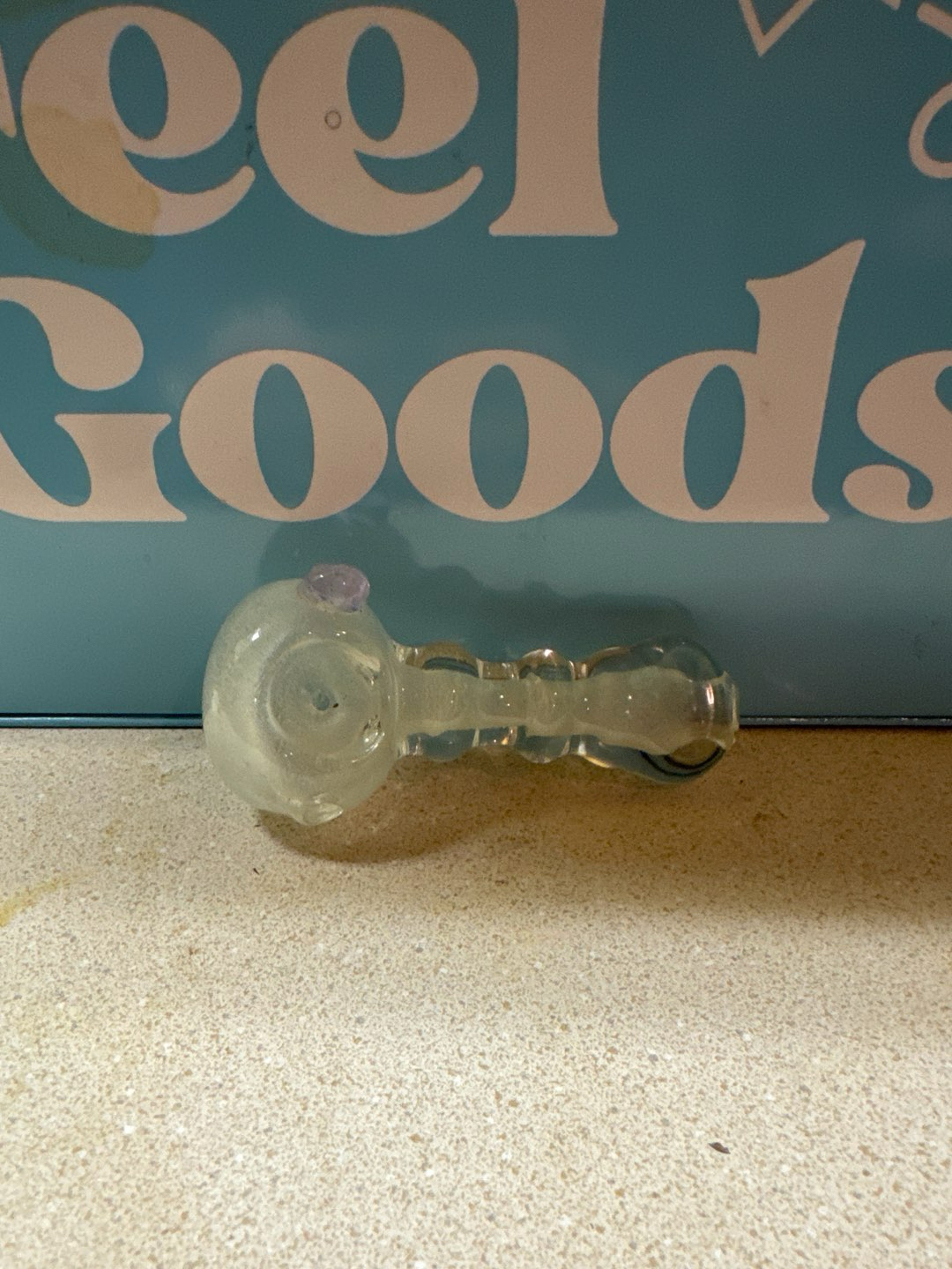 Clear glow in the dark spoon image 0