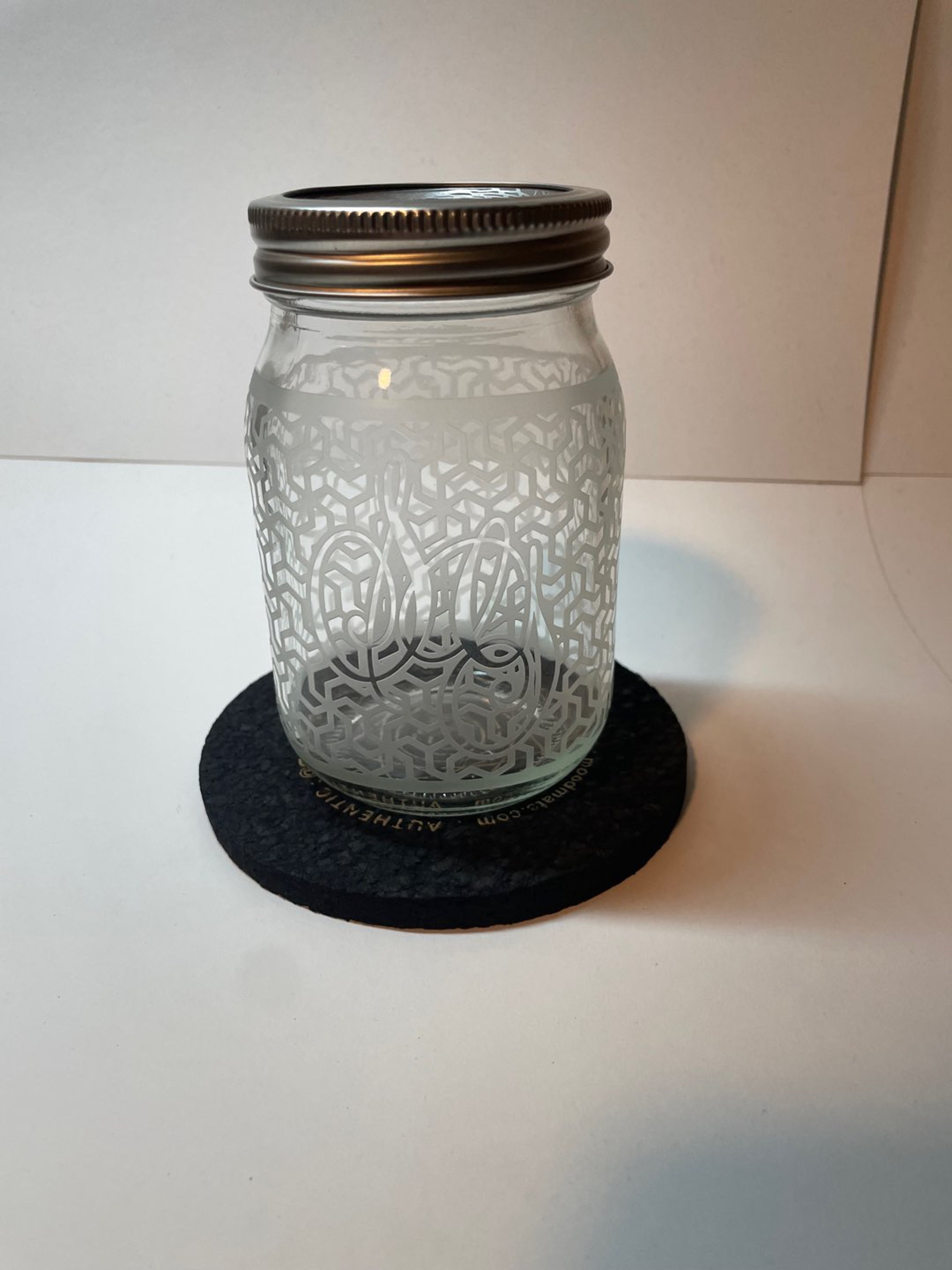 Preview pic of Sovereignty Glass Triad Mason Jar