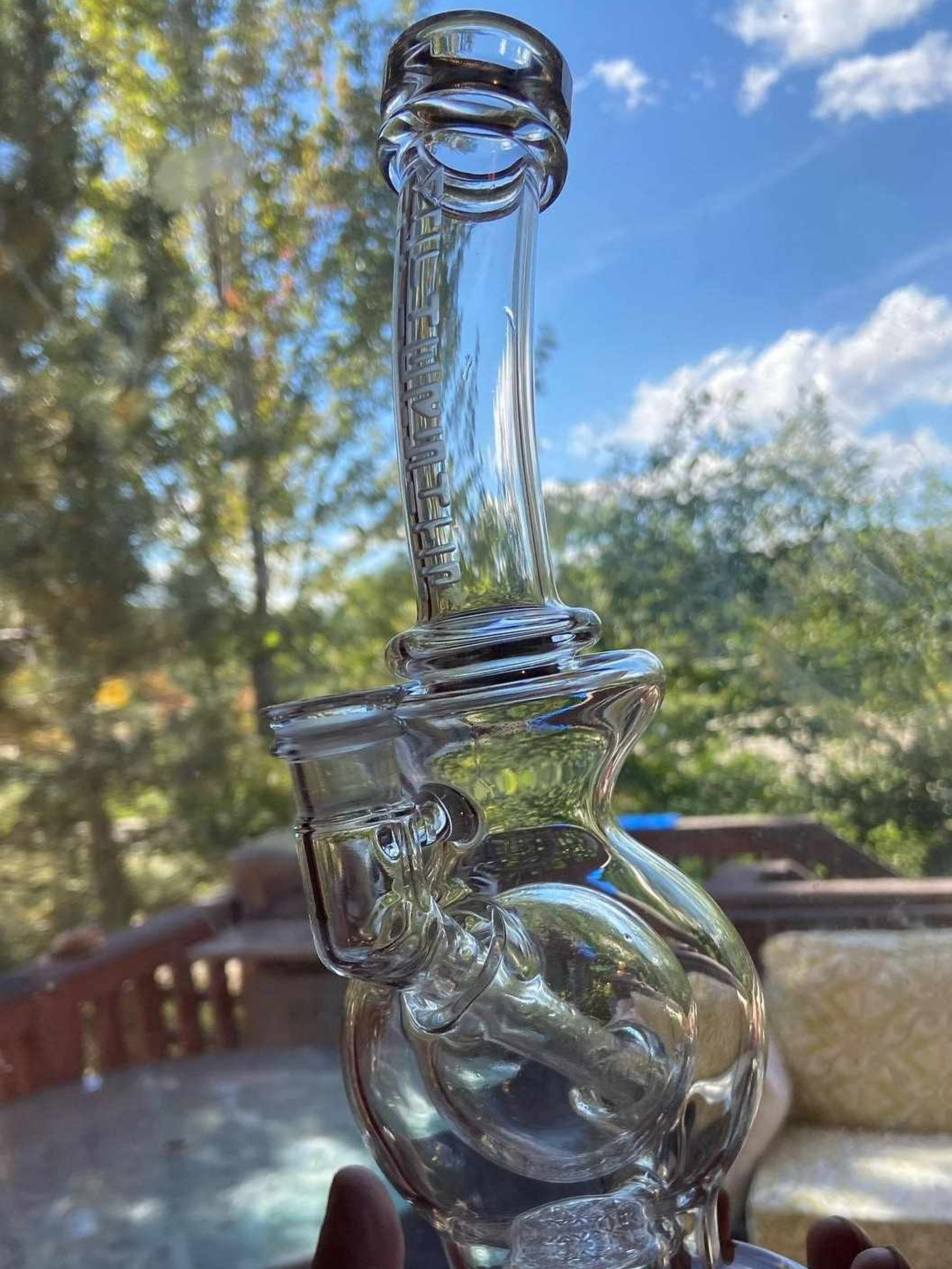 Preview pic of Jake C 11" Clear Mothership Ball-Rig 14mm