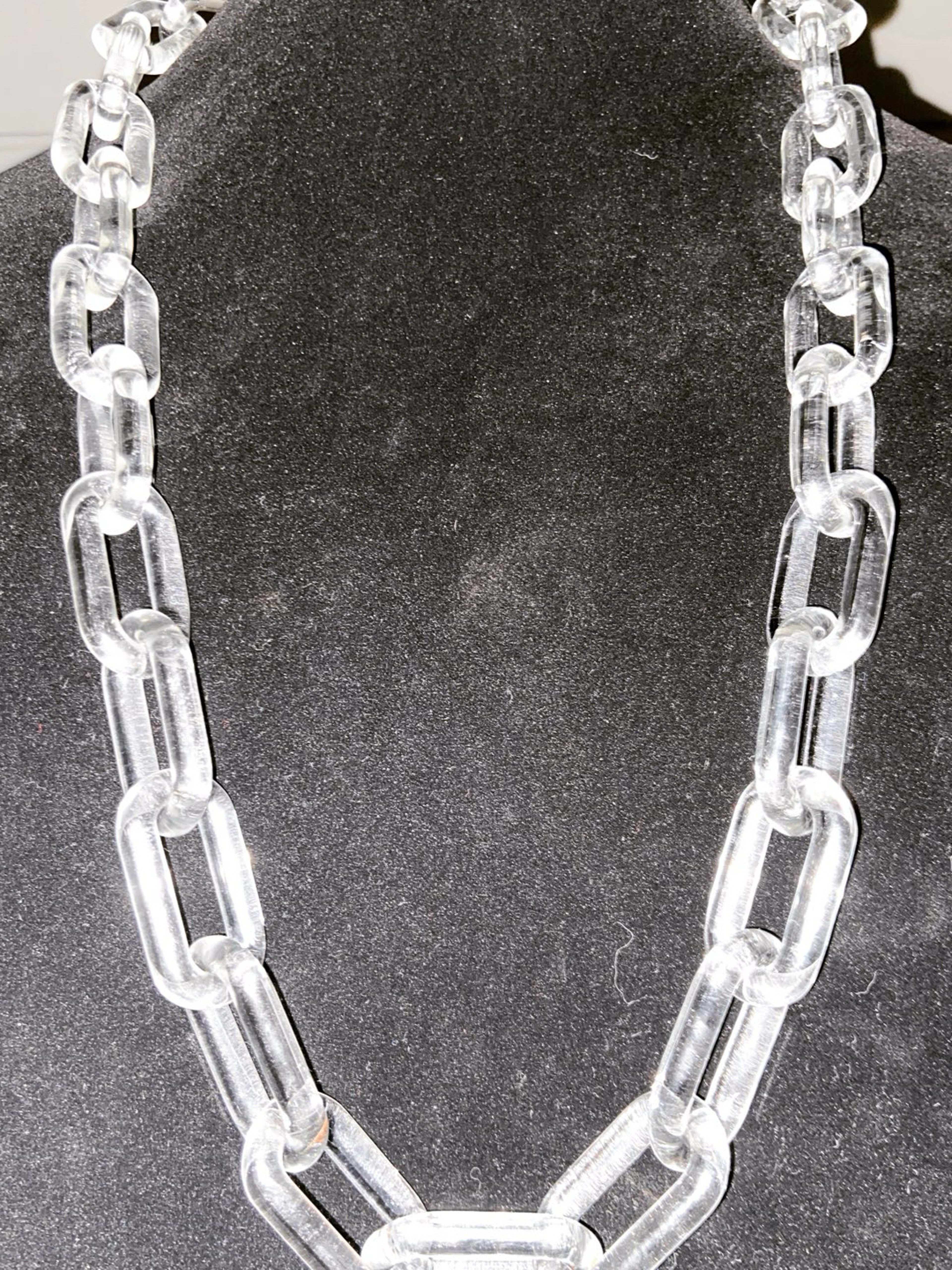 Preview pic of Clear chain necklace