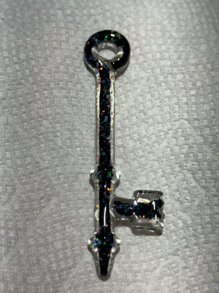 Crushed Opal Key Pendant / Dabber