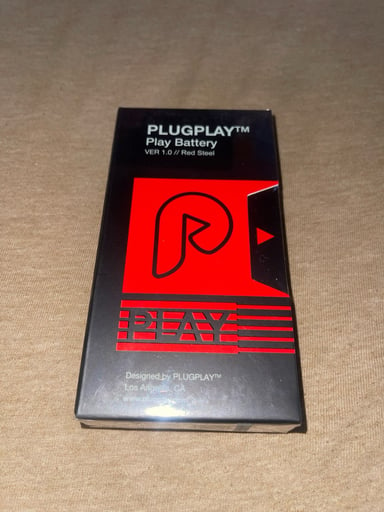 Preview pic of Plug Play Red Steel Battery *SEALED*