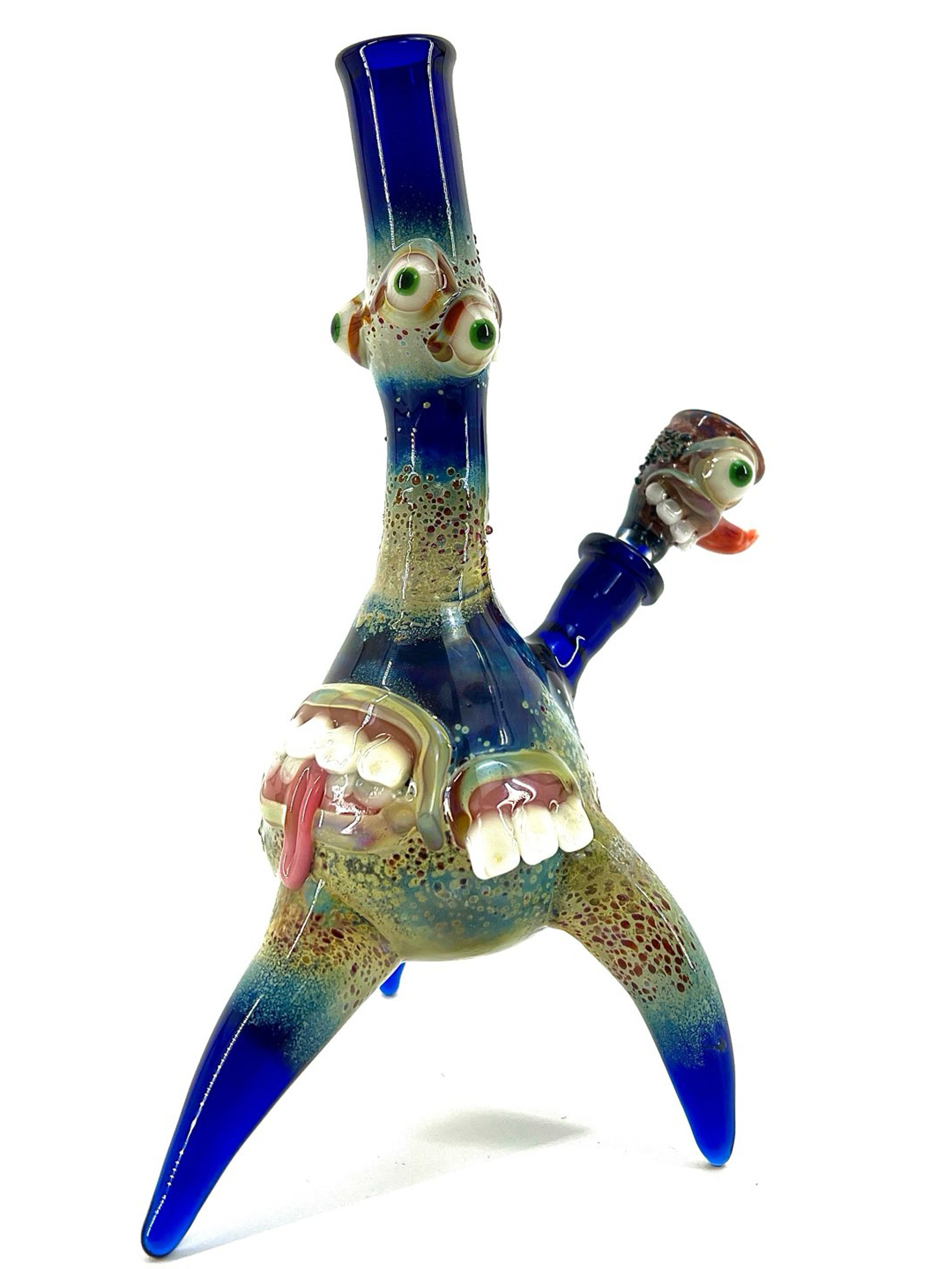Preview pic of Triclops tube by Leviathan Glass