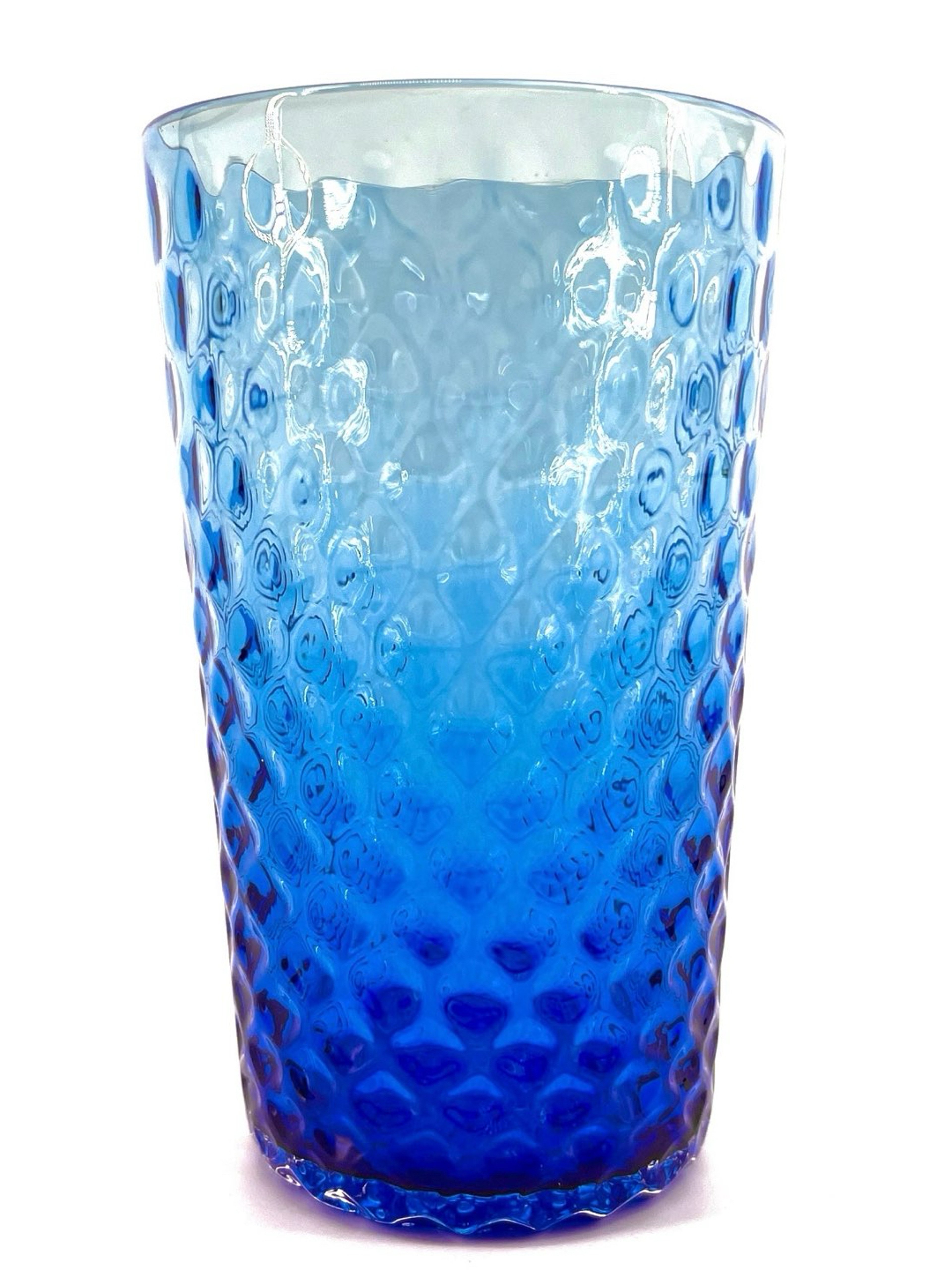 Preview pic of Middle Blue Pineapple Optic Pint by Xander D’Ambrosio