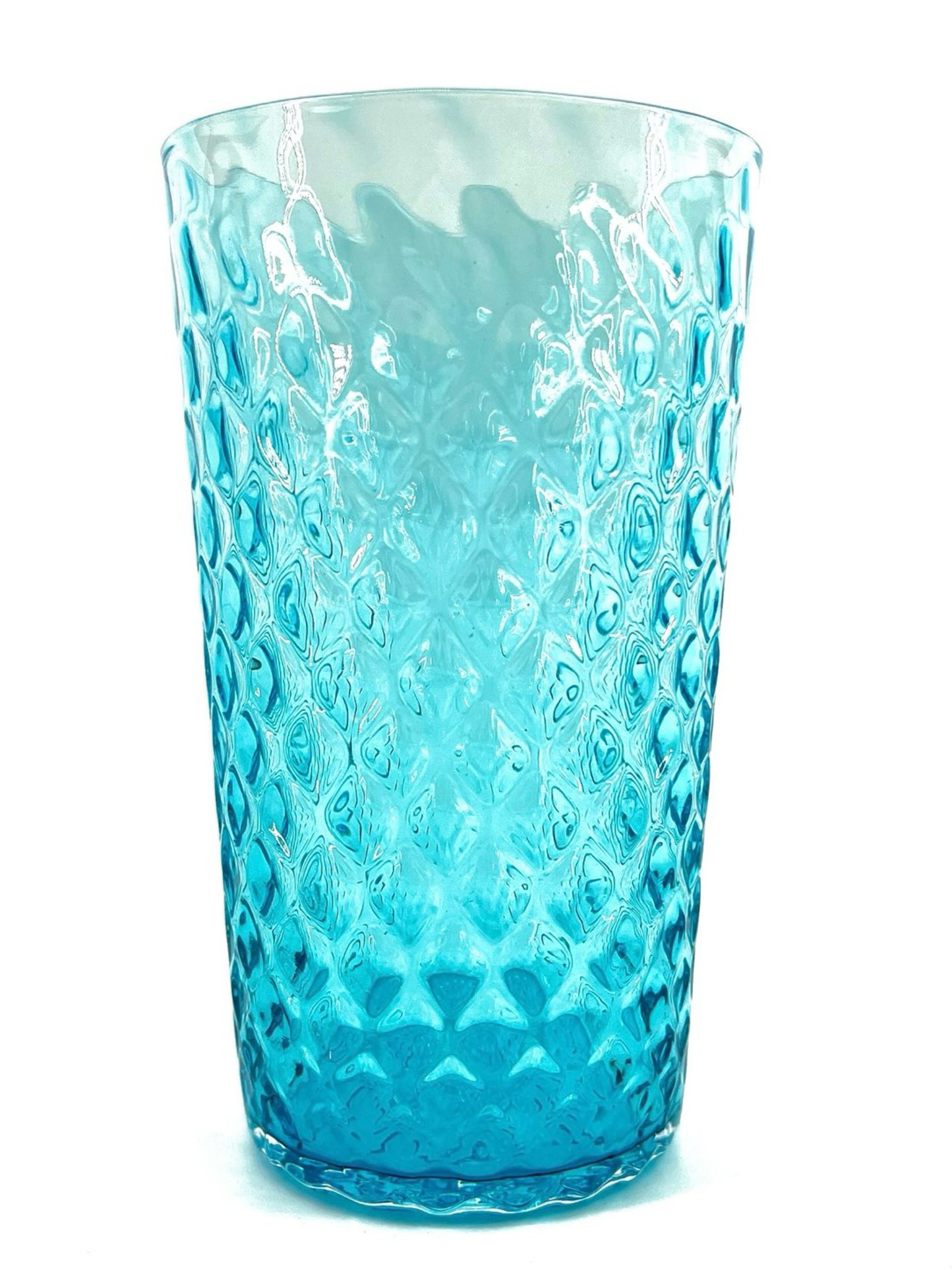 Preview pic of Turkis Blue Pineapple Optic Pint by Xander D’Ambrosio