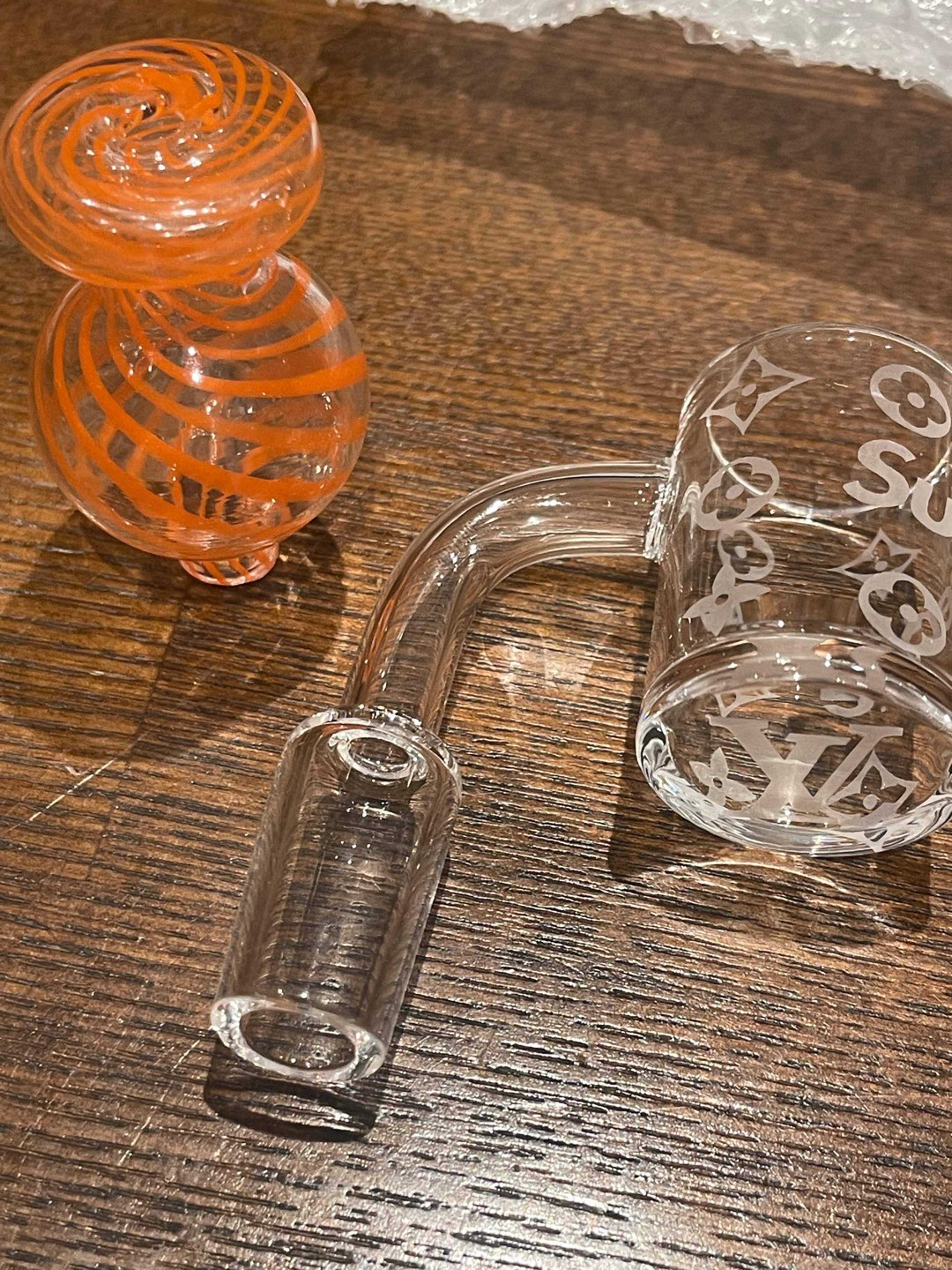 Preview pic of new 14mm banger w bubble cap
