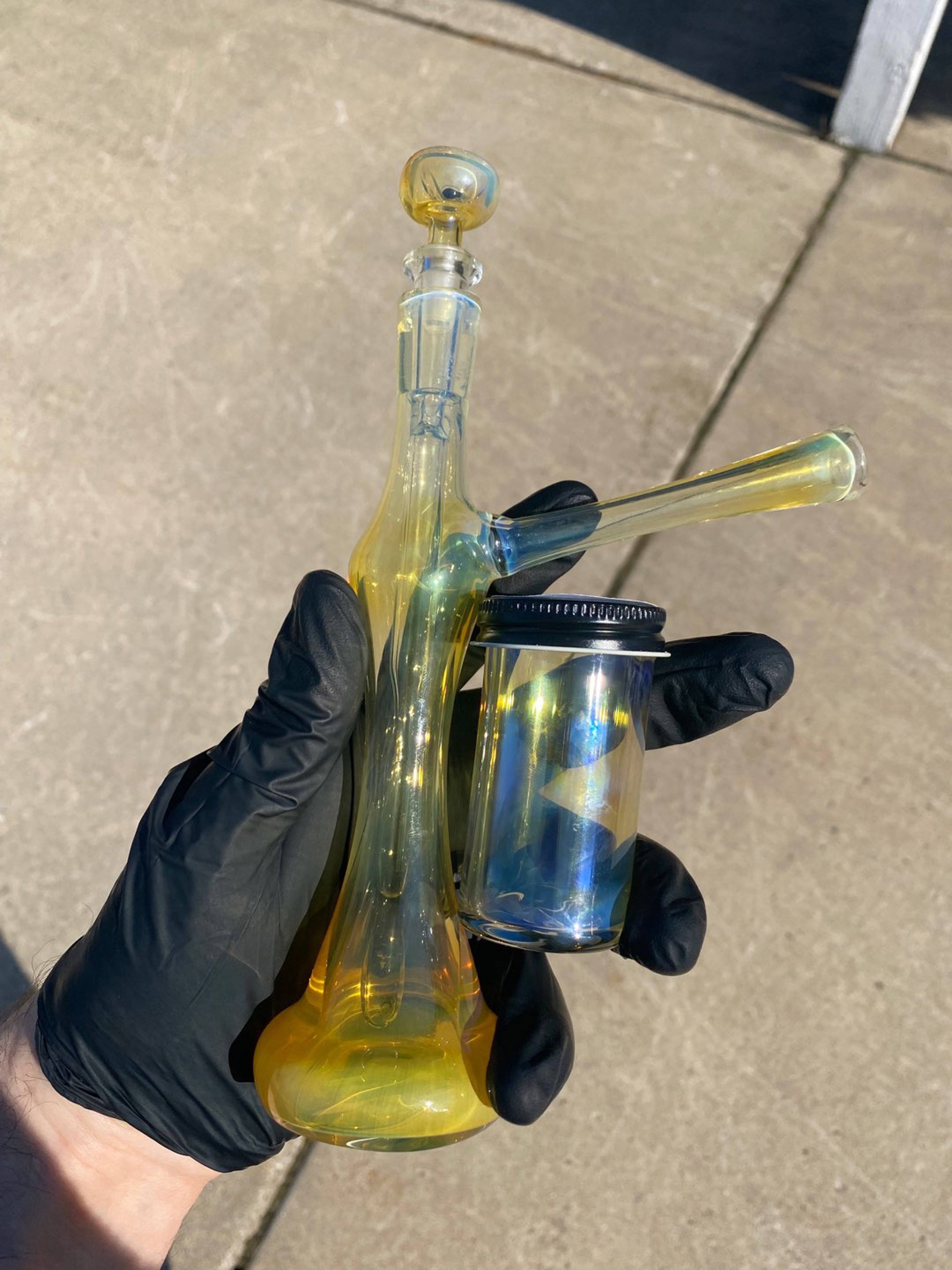 Preview pic of Fumed flower bub set
