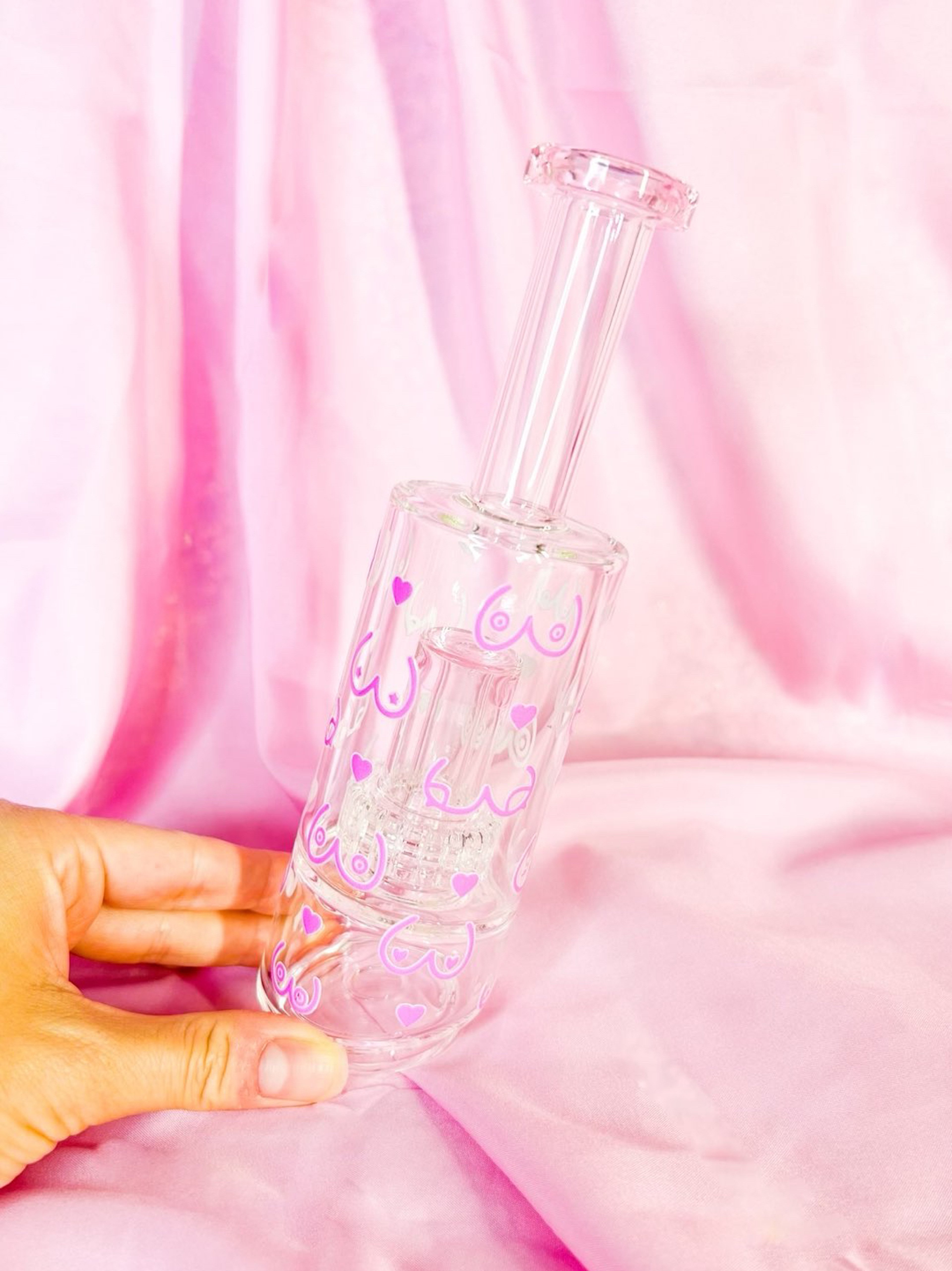 Preview pic of Pink Boobies Puffco Replacement Glass Attachment