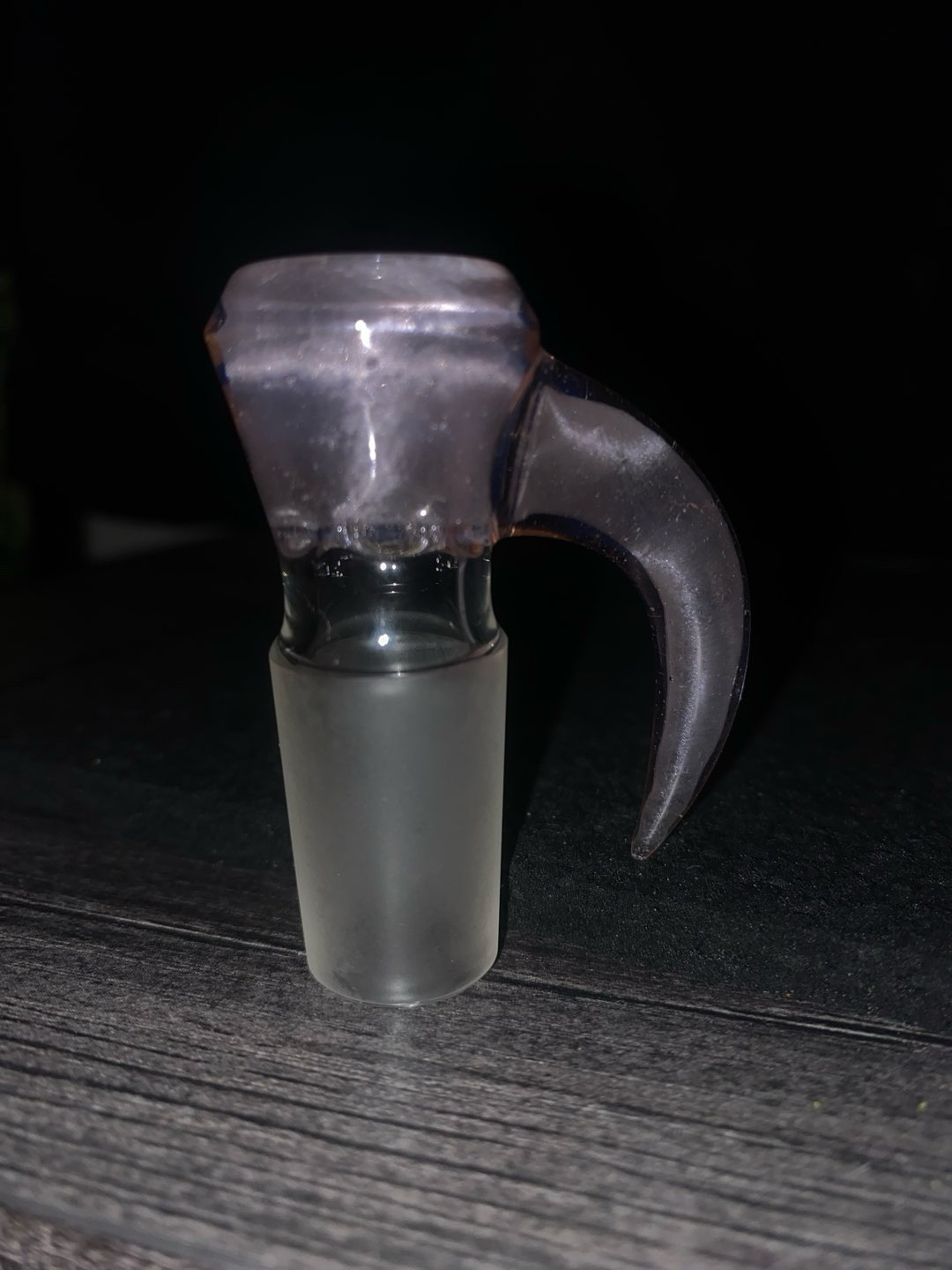 Preview pic of Shamby Glass Slide. UV Satin color