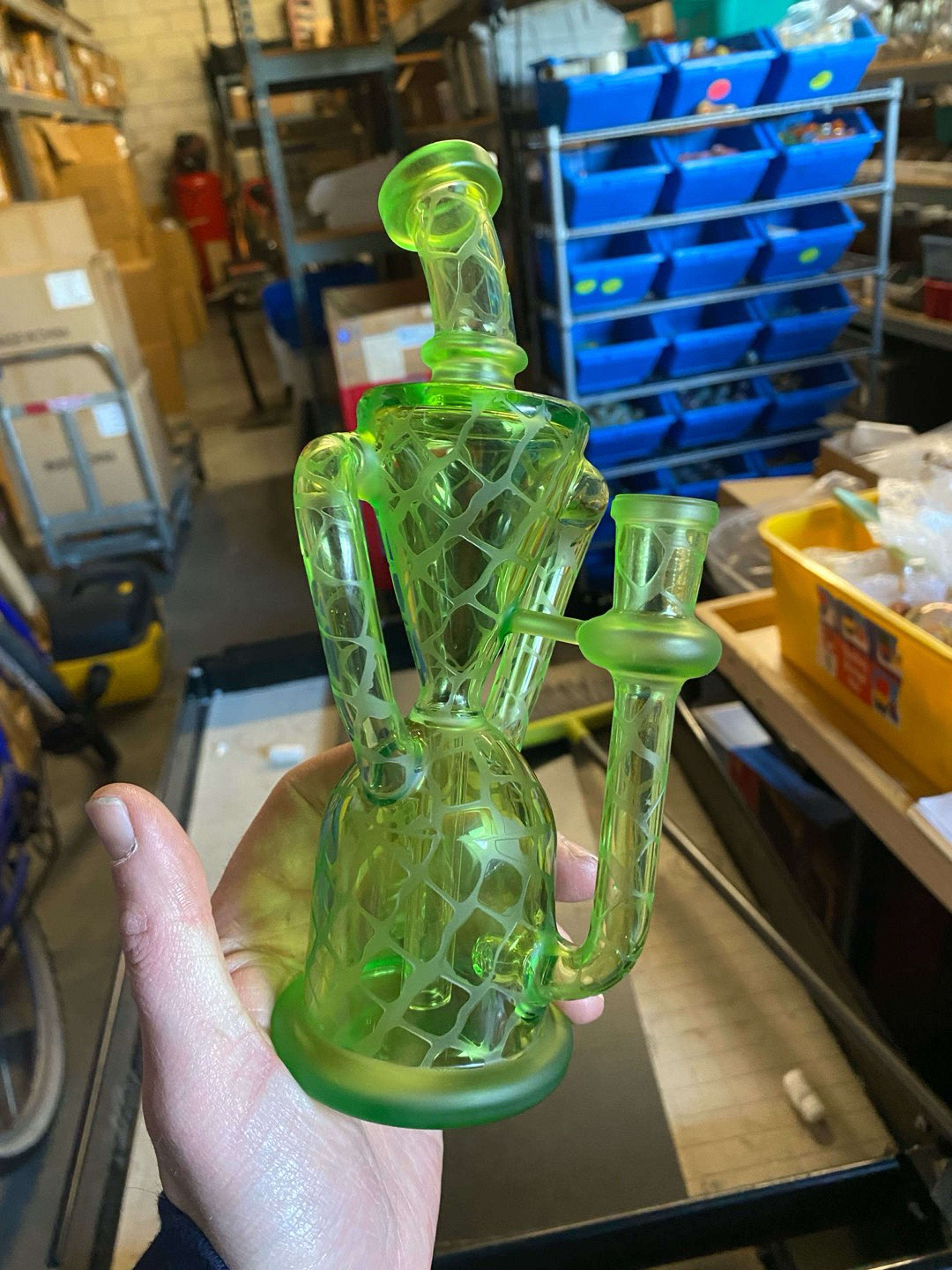 Preview pic of Sand blasted recycler