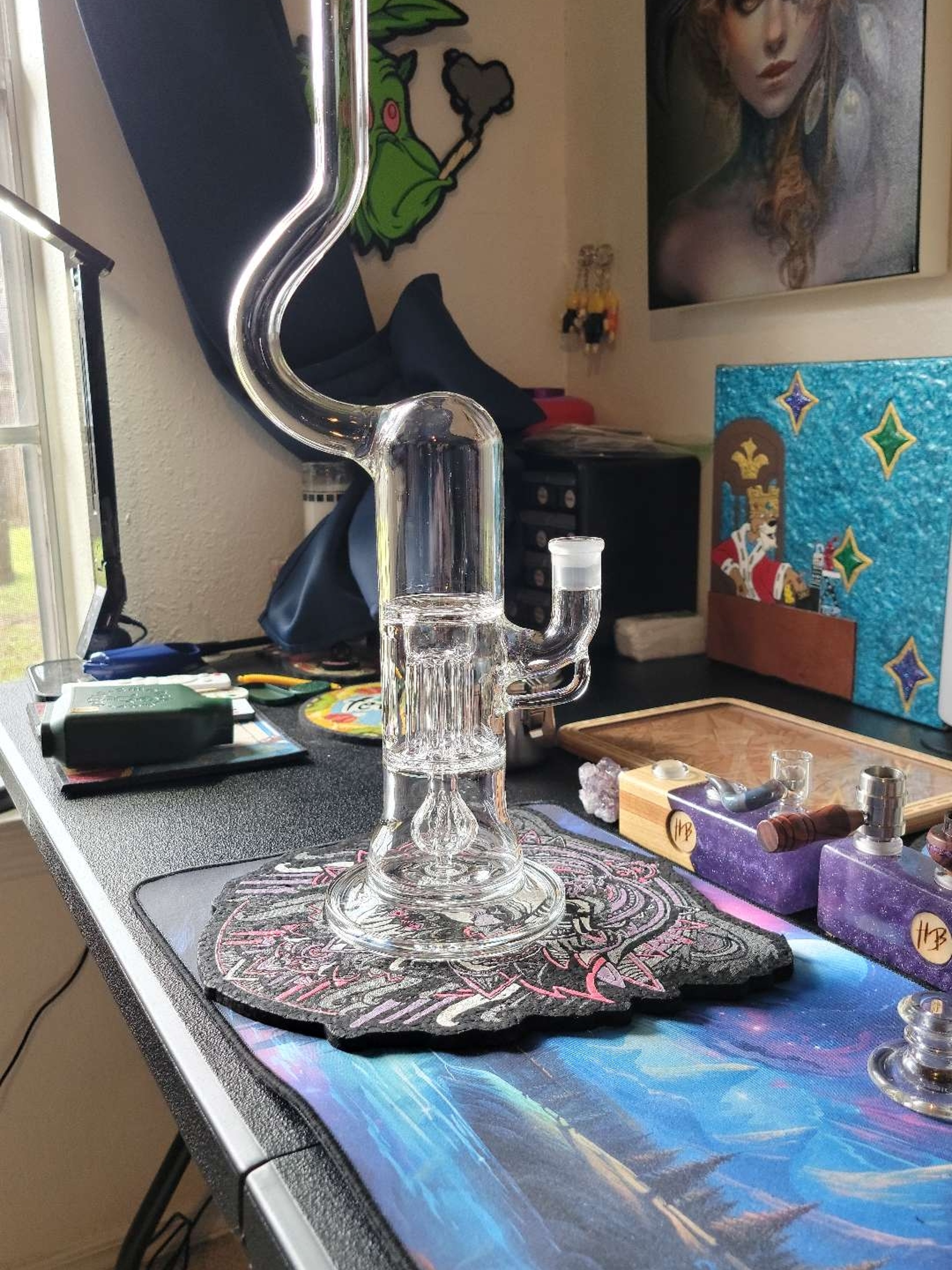Preview pic of 18mm Greek Glass Pillar | Free Shipping