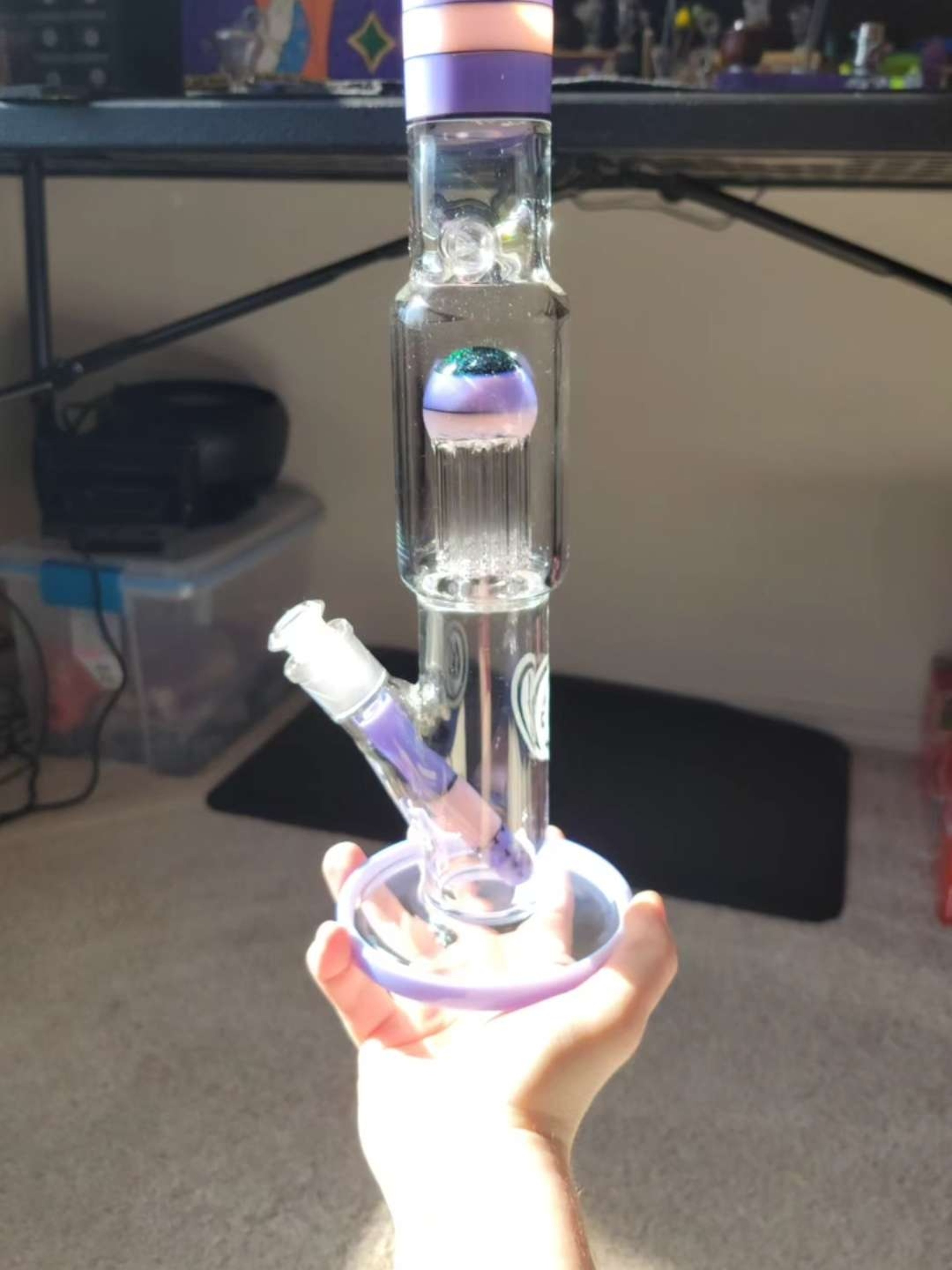 Preview pic of OJ Flame Diffy Tube - Color/Crushed Opal - Slide + AC included