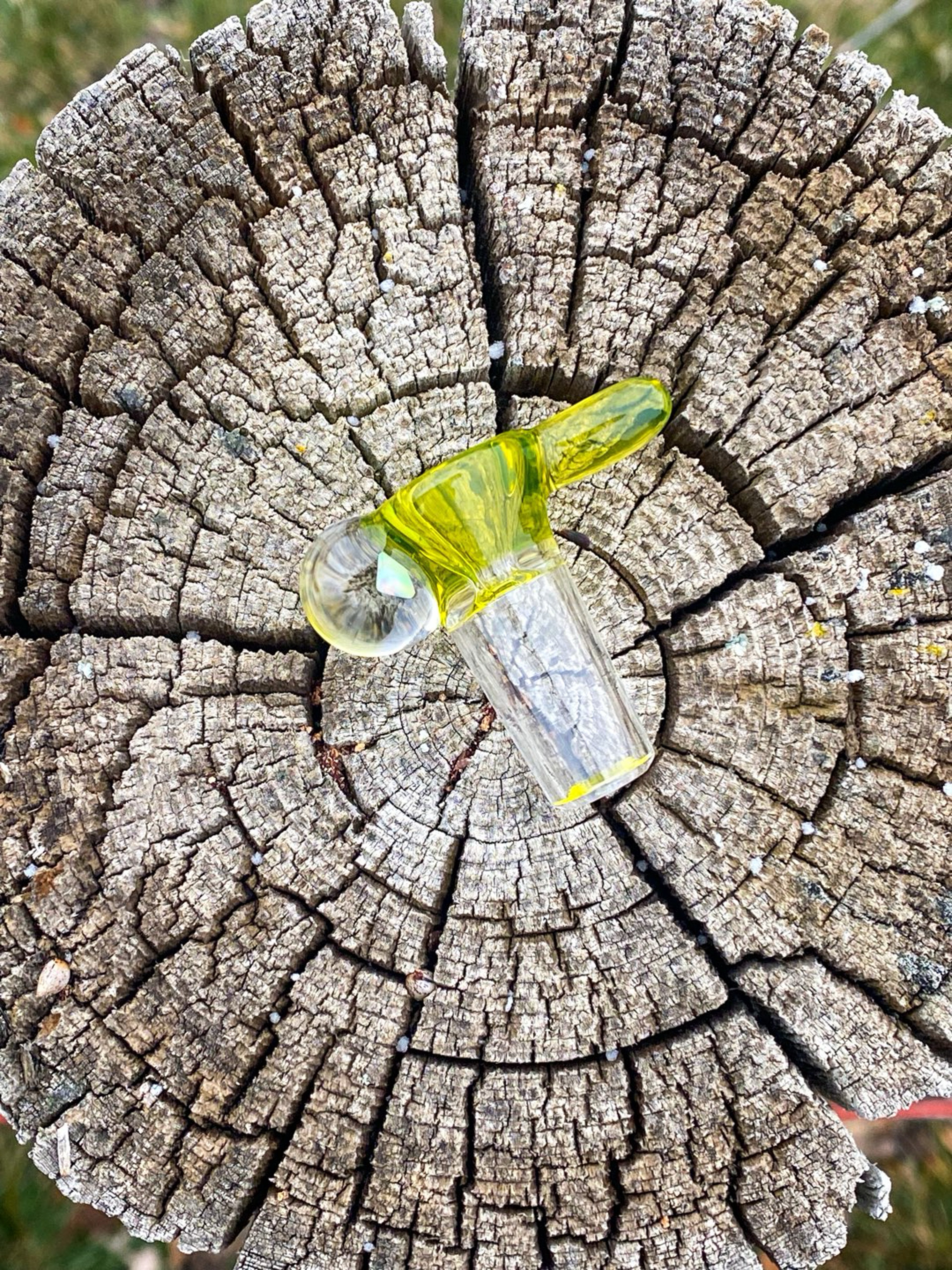 Citrine slide w/opal image 0