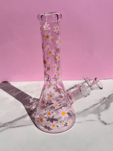 Preview pic of Pink daisy bong