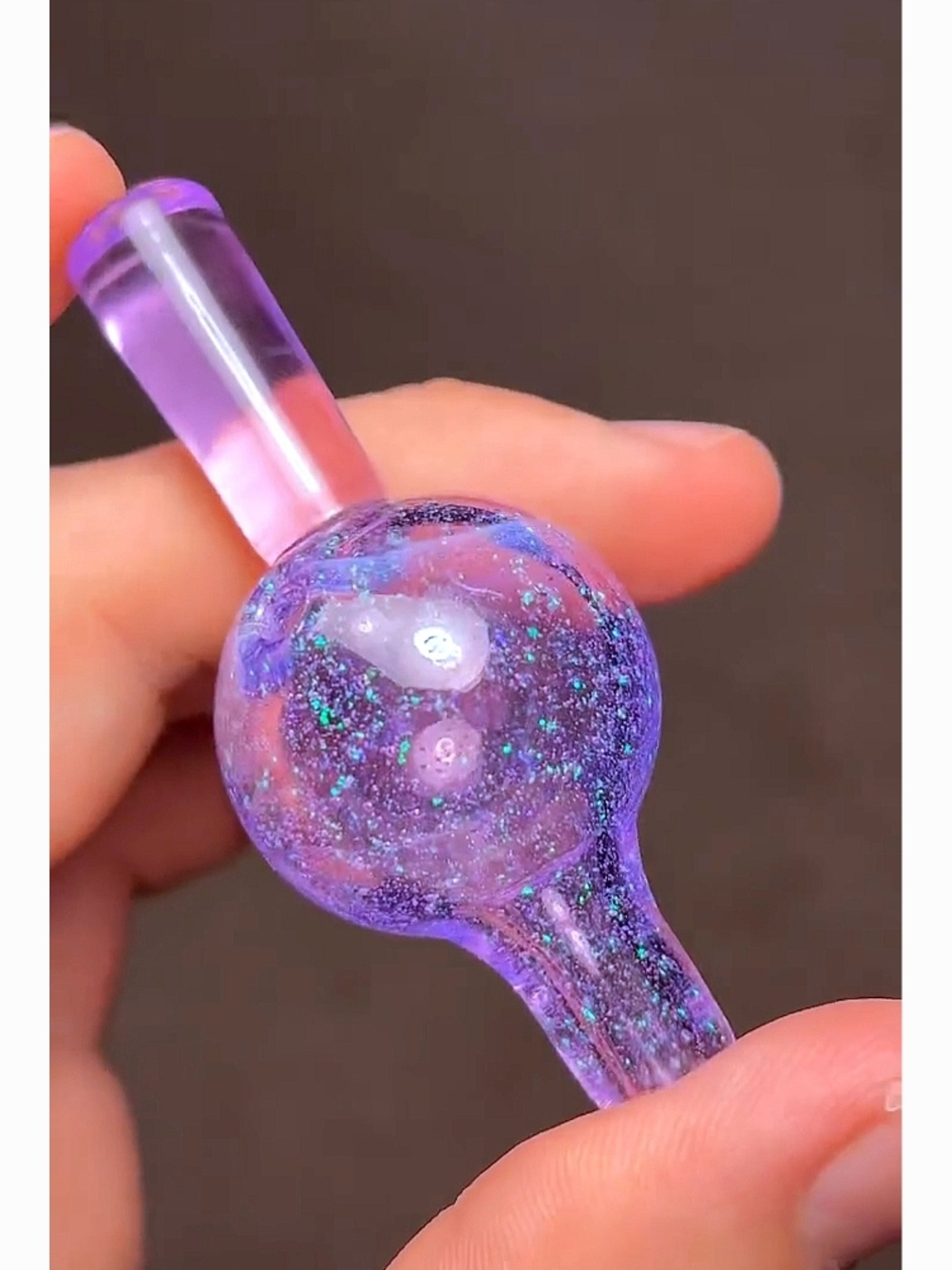Preview pic of Purple cropal cap