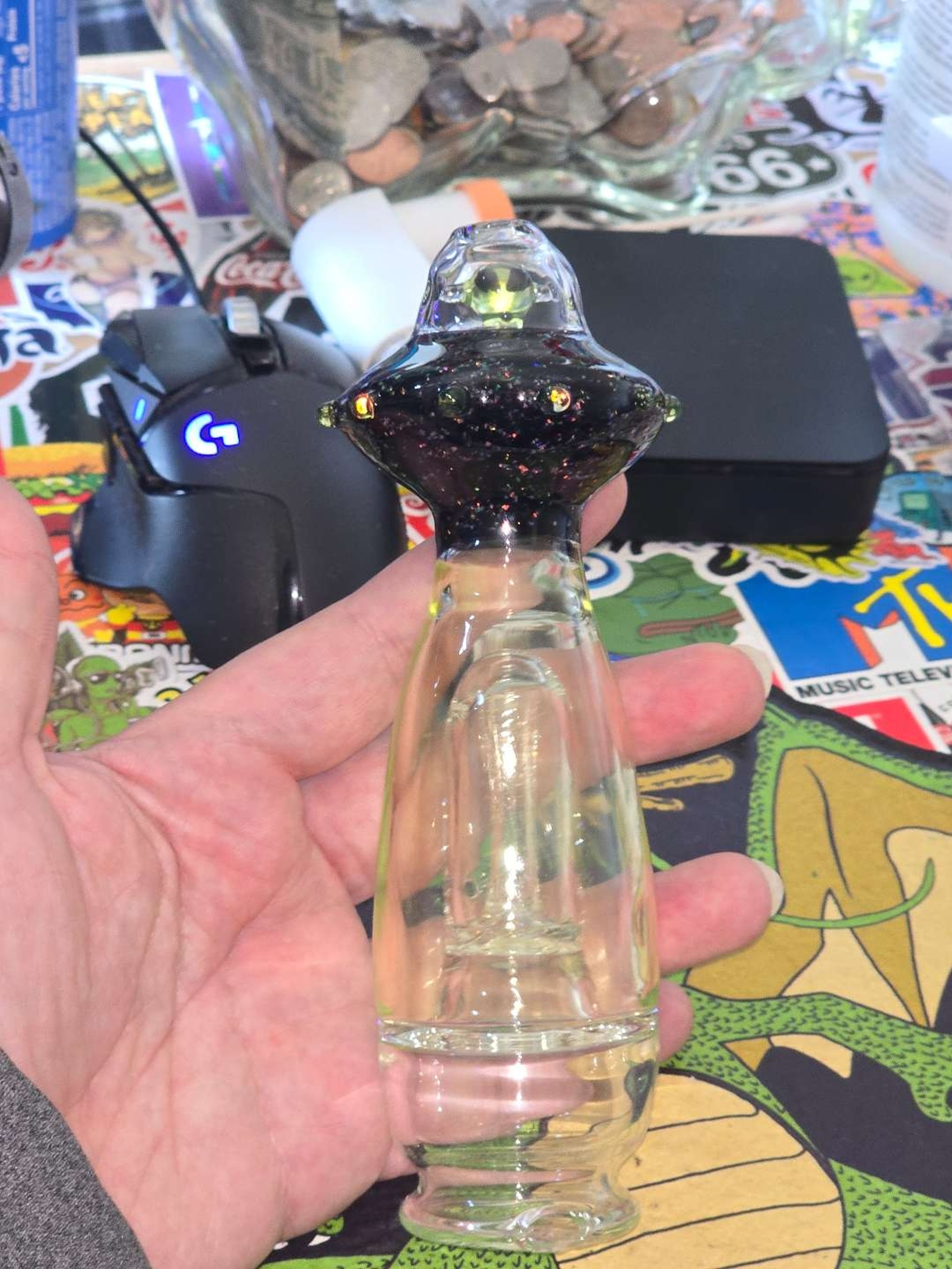 Preview pic of OTWglass custom puffco attachment