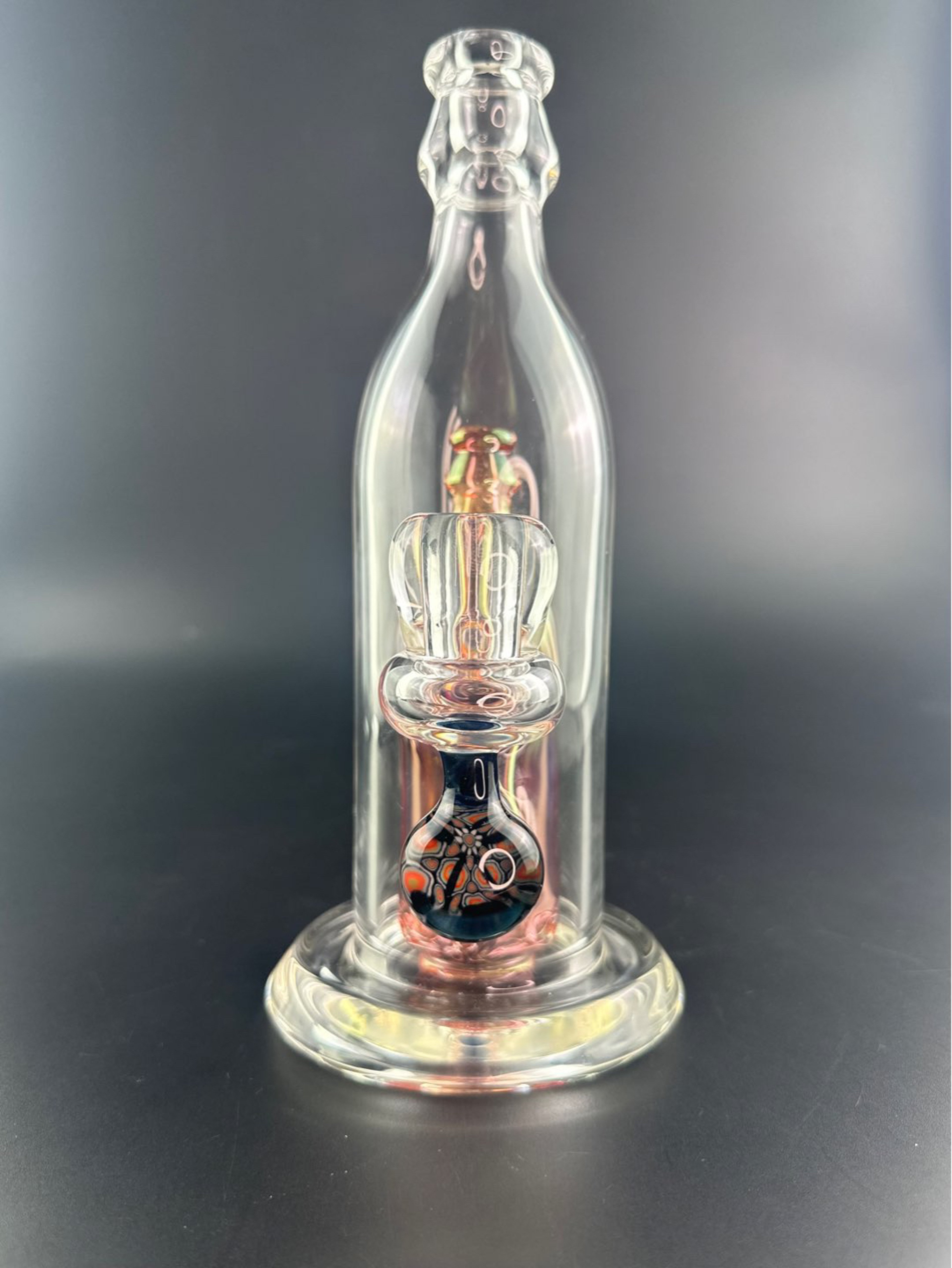 Preview pic of High bastard boro bottle in a bottle rig