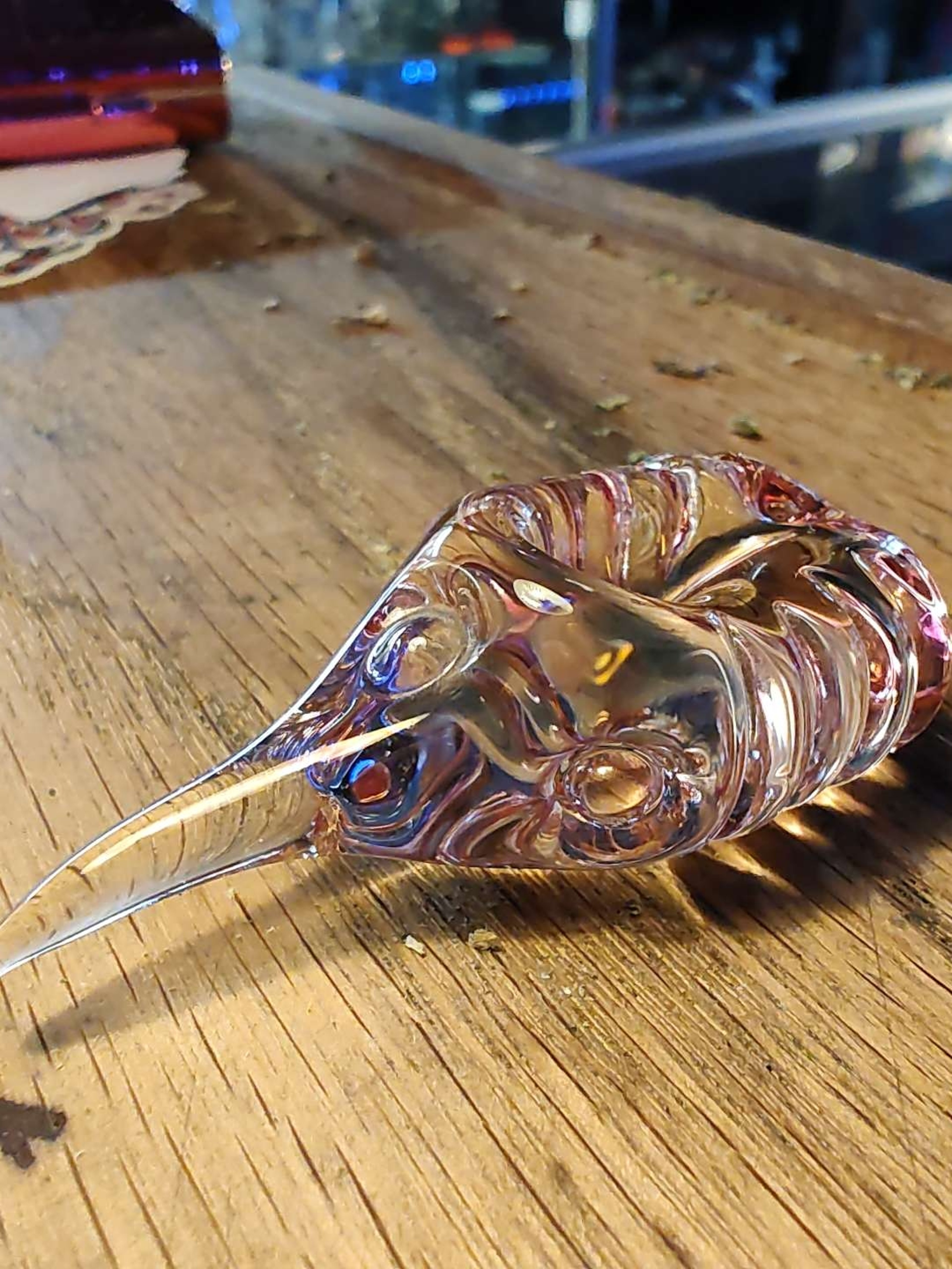 Preview pic of Elc  ELC glass fumed trilobite mini sized dabber for oils hash