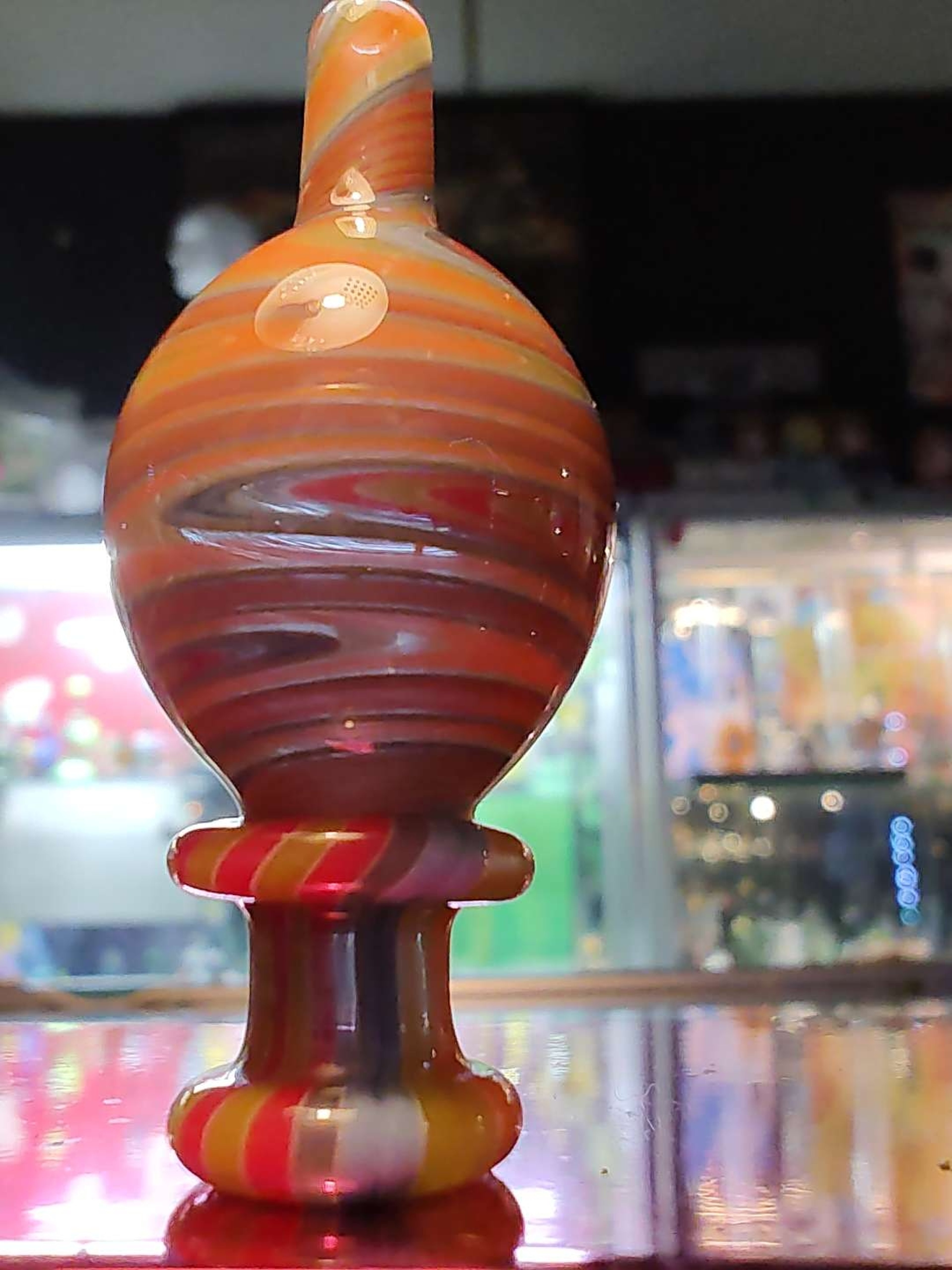 Preview pic of Tommy B tommybglass cadmium carb cap classic colors