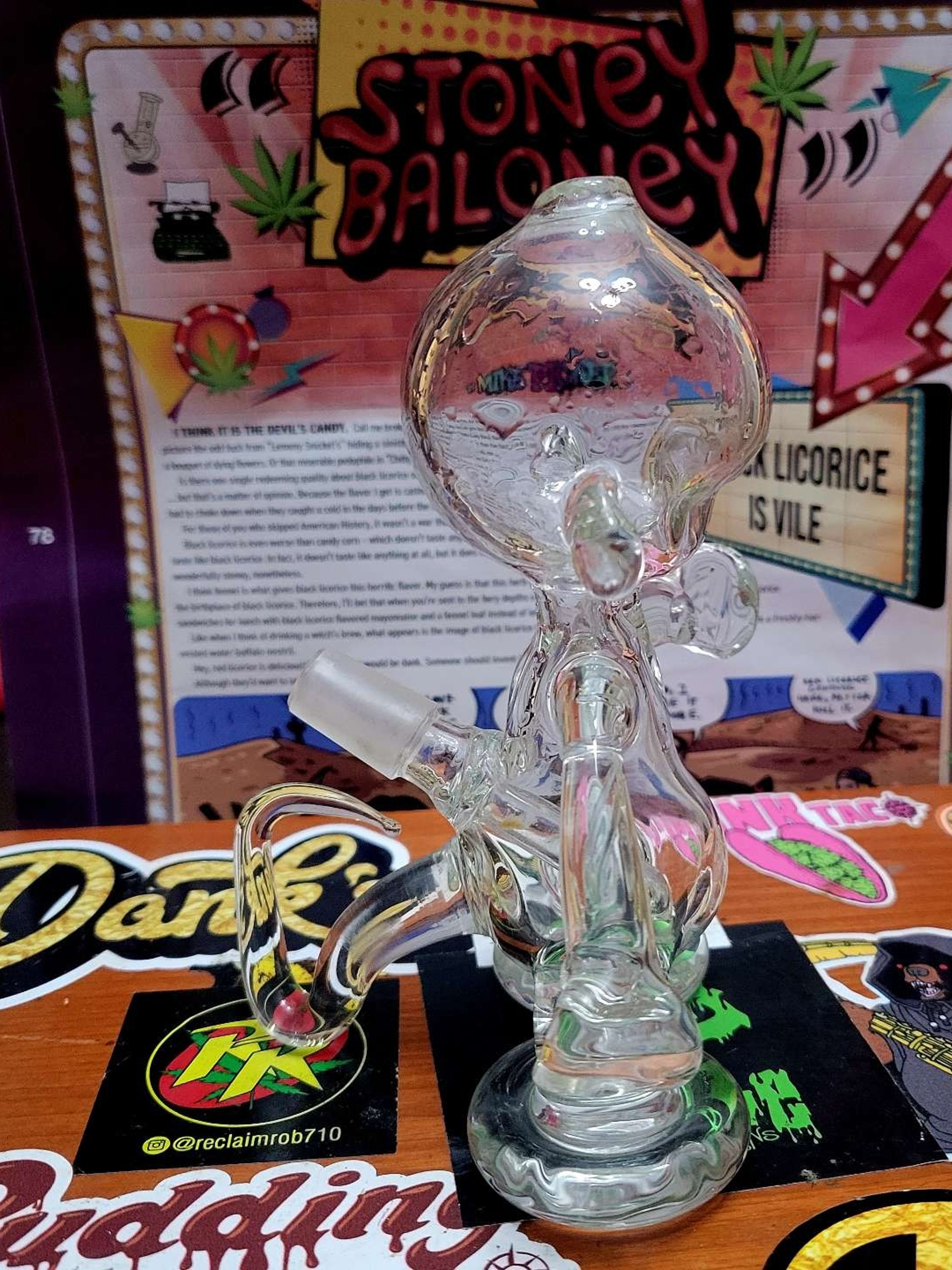 Preview pic of Iceman Glass - Clear Munny Man