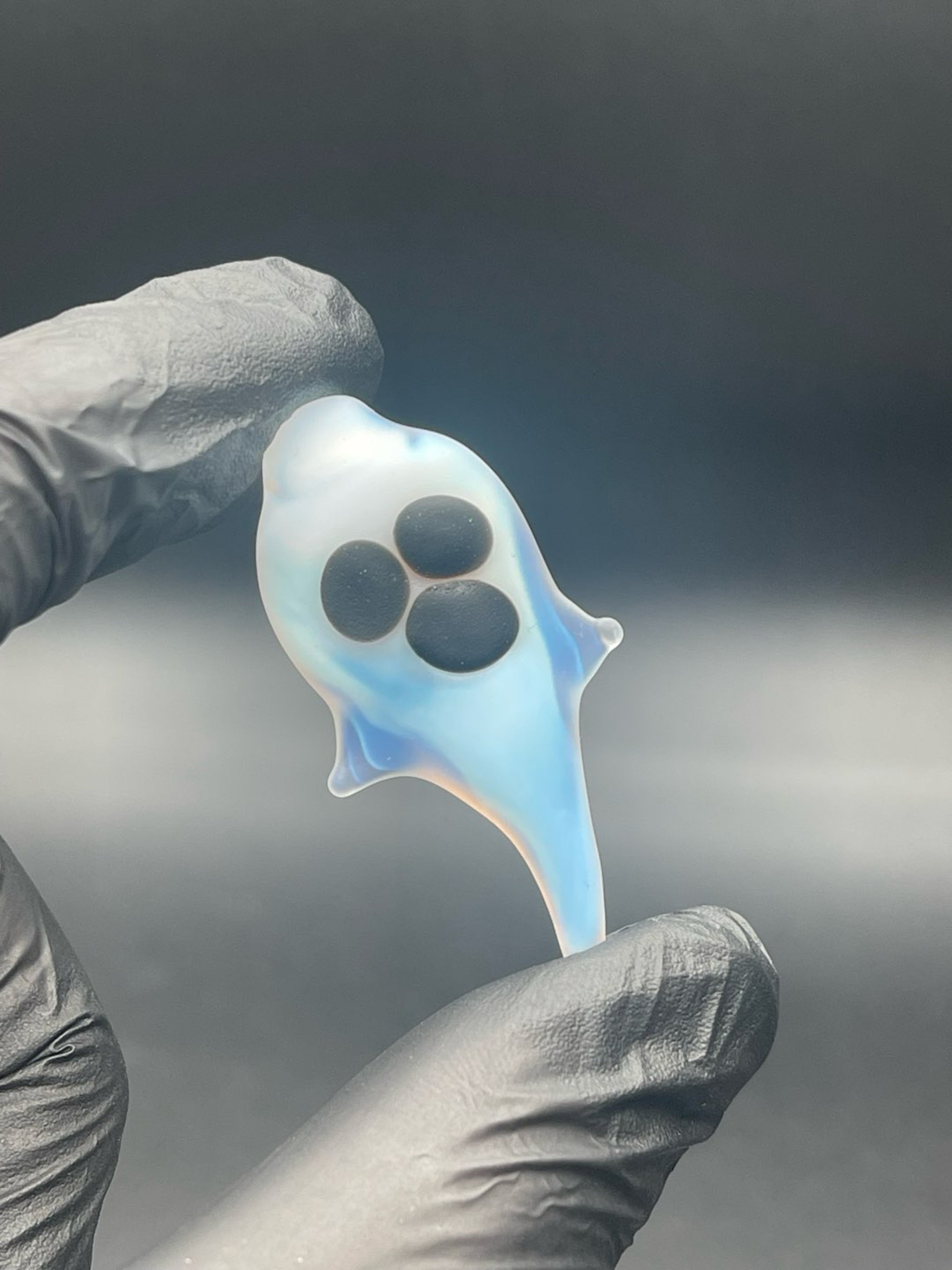 Preview pic of Sandblasted ghost pendant