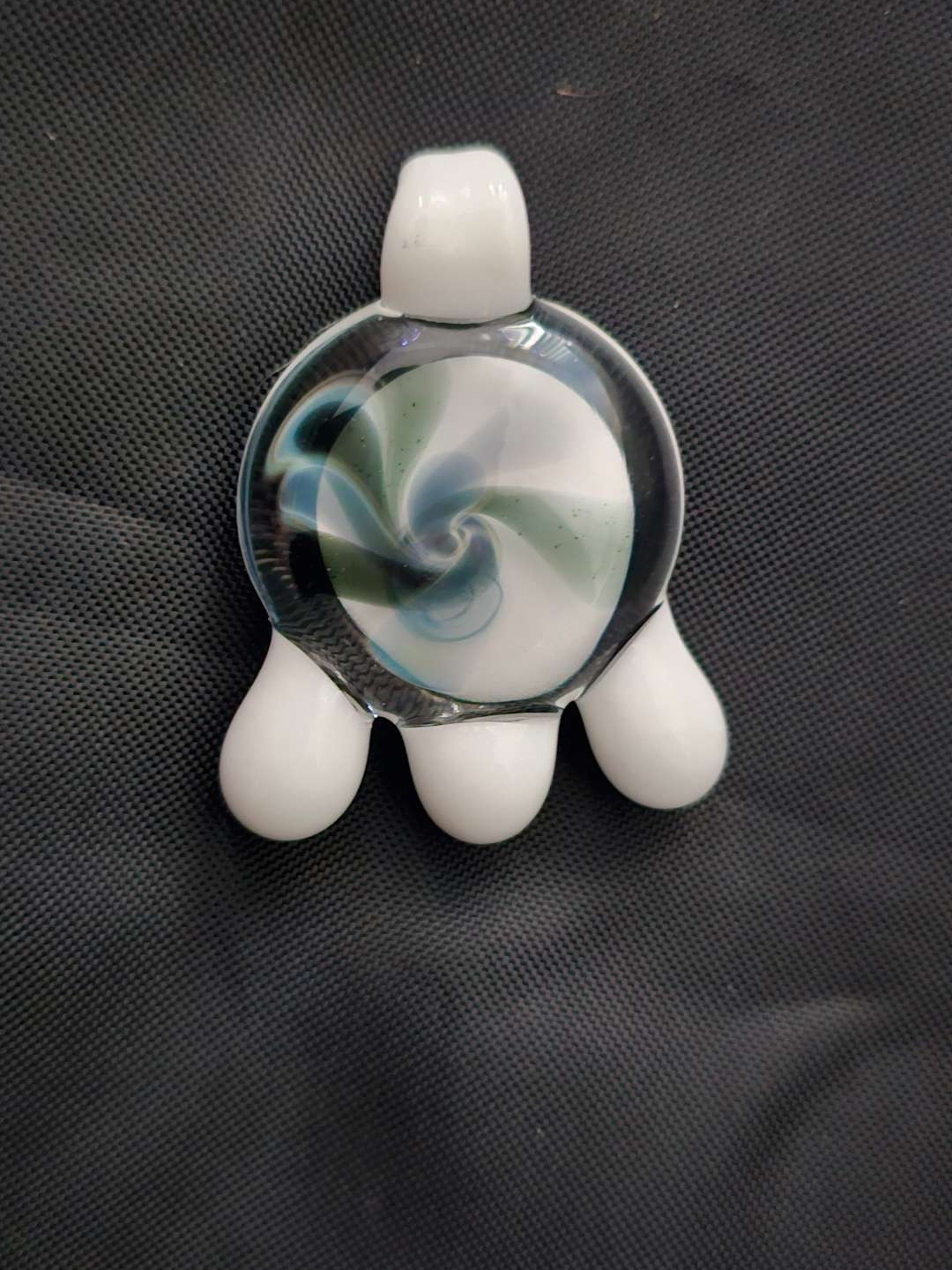 Preview pic of White drippy pendant