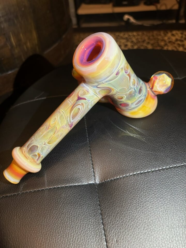 Hammer bubbler by Gee glass