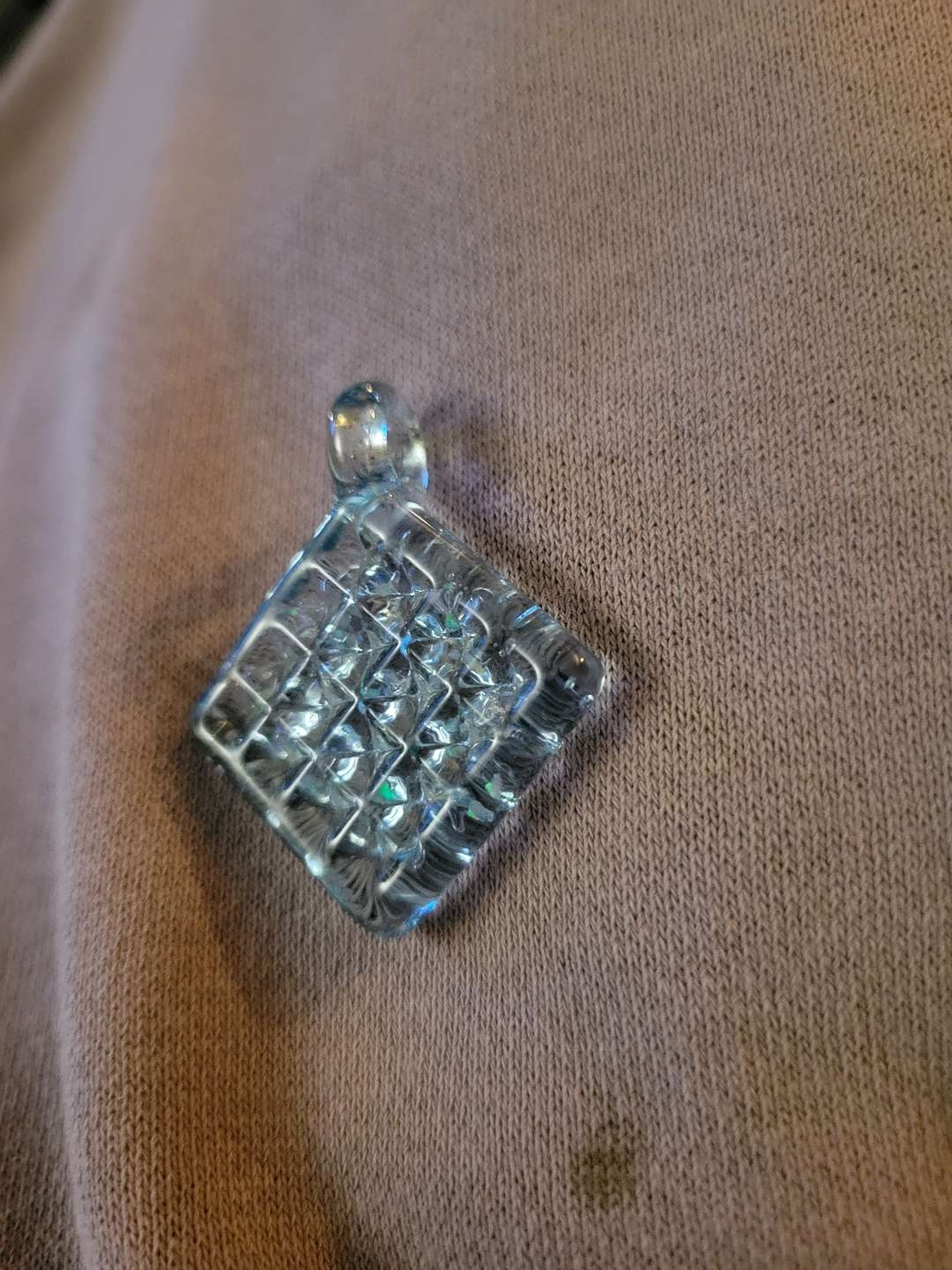 Preview pic of Preston Hanna Waffle Pendant