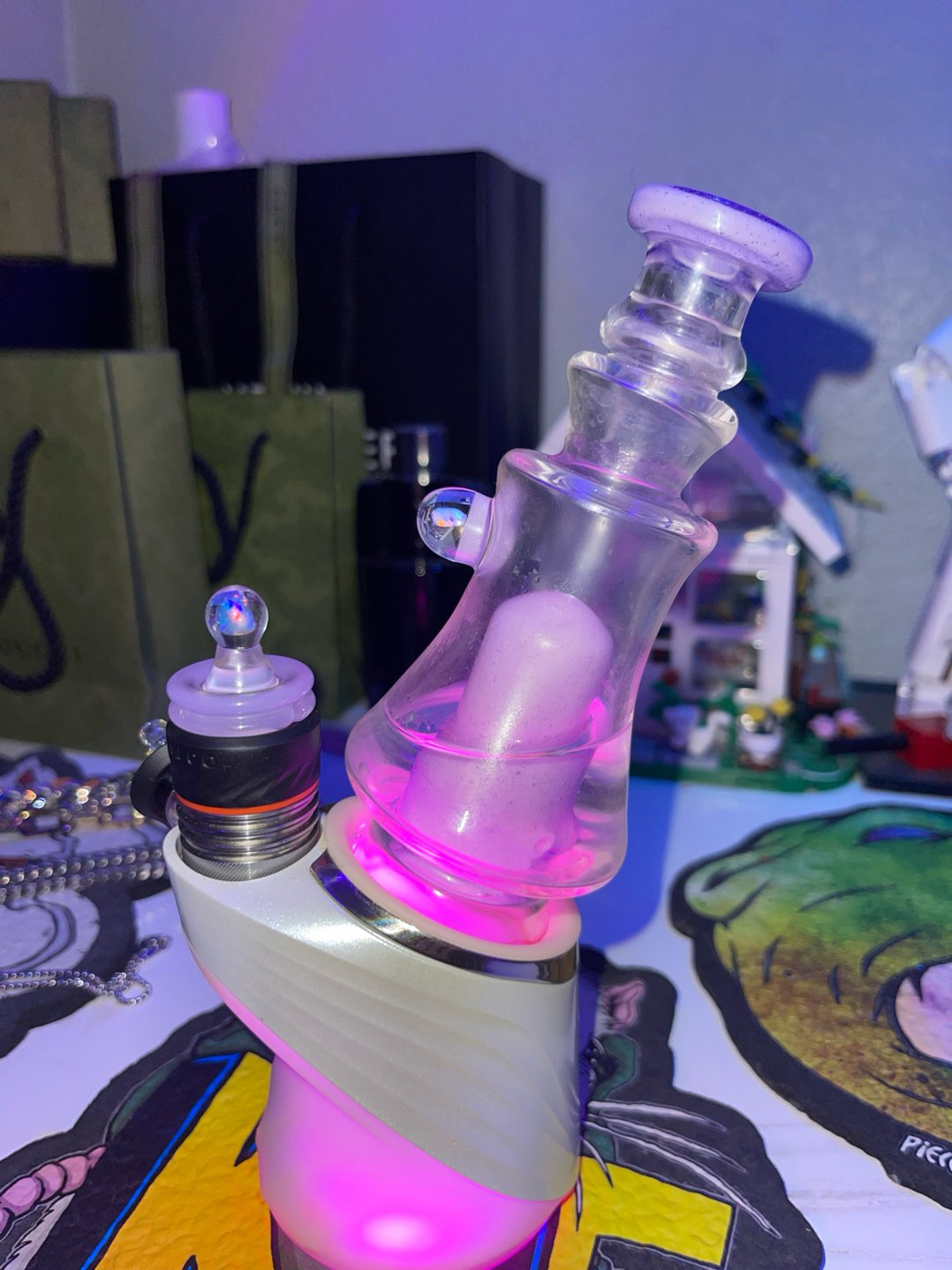Preview pic of Puffco top & matching cap set