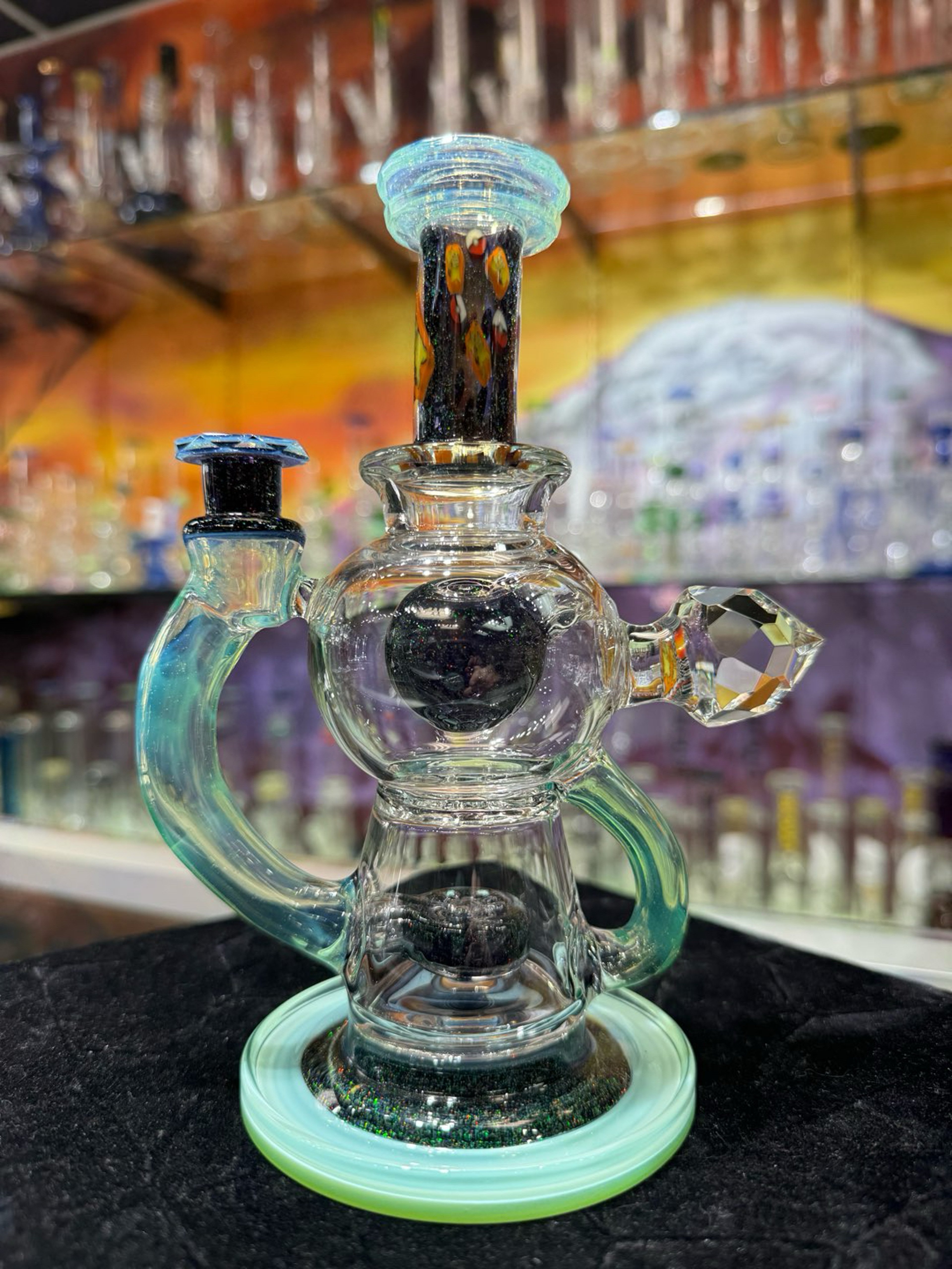 Preview pic of Titan and Aquamarina Pikachu Chipstack Globetrotter by Dynamic Glass