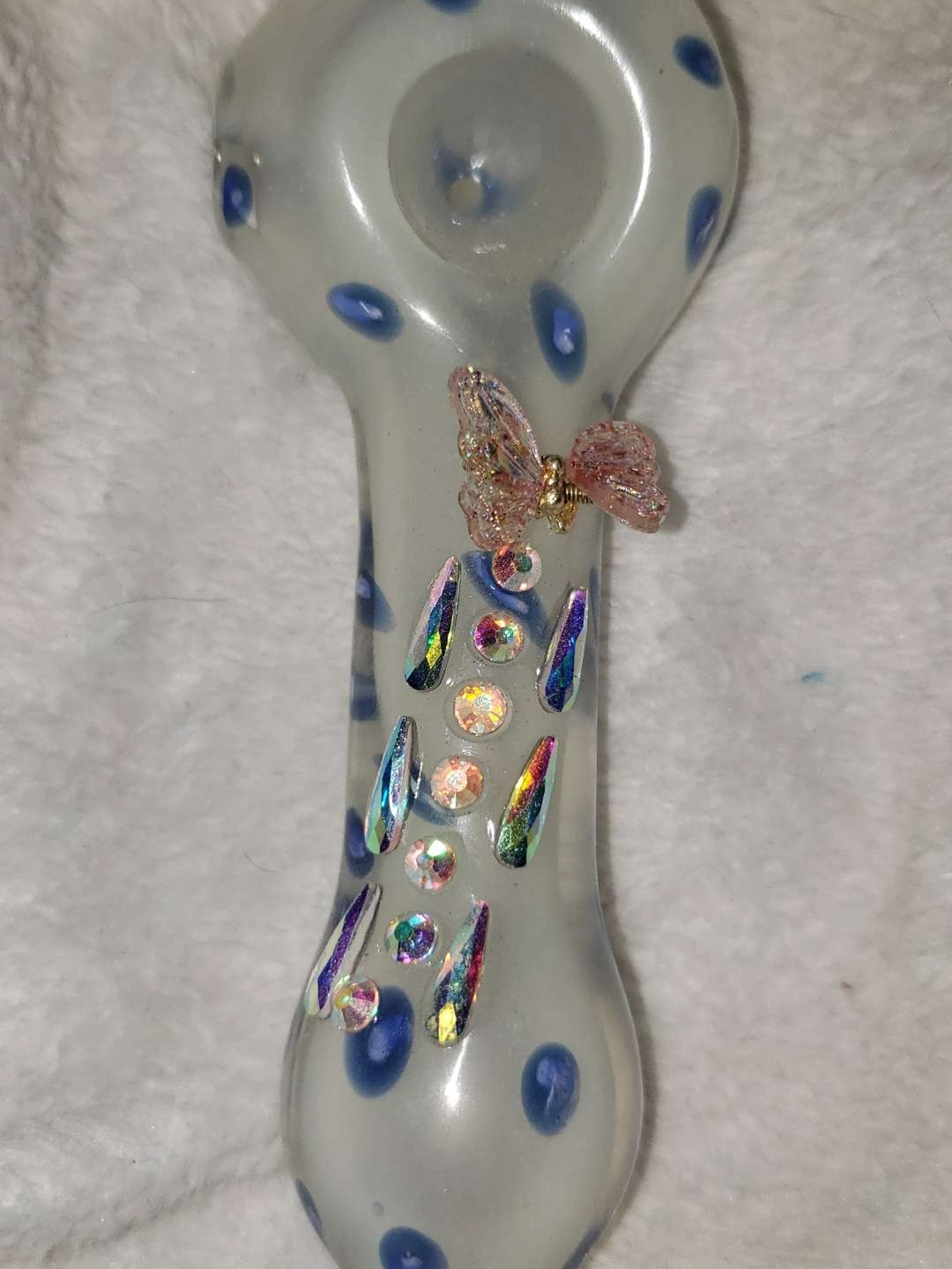 Preview pic of Glow in the dark frosted butterfly