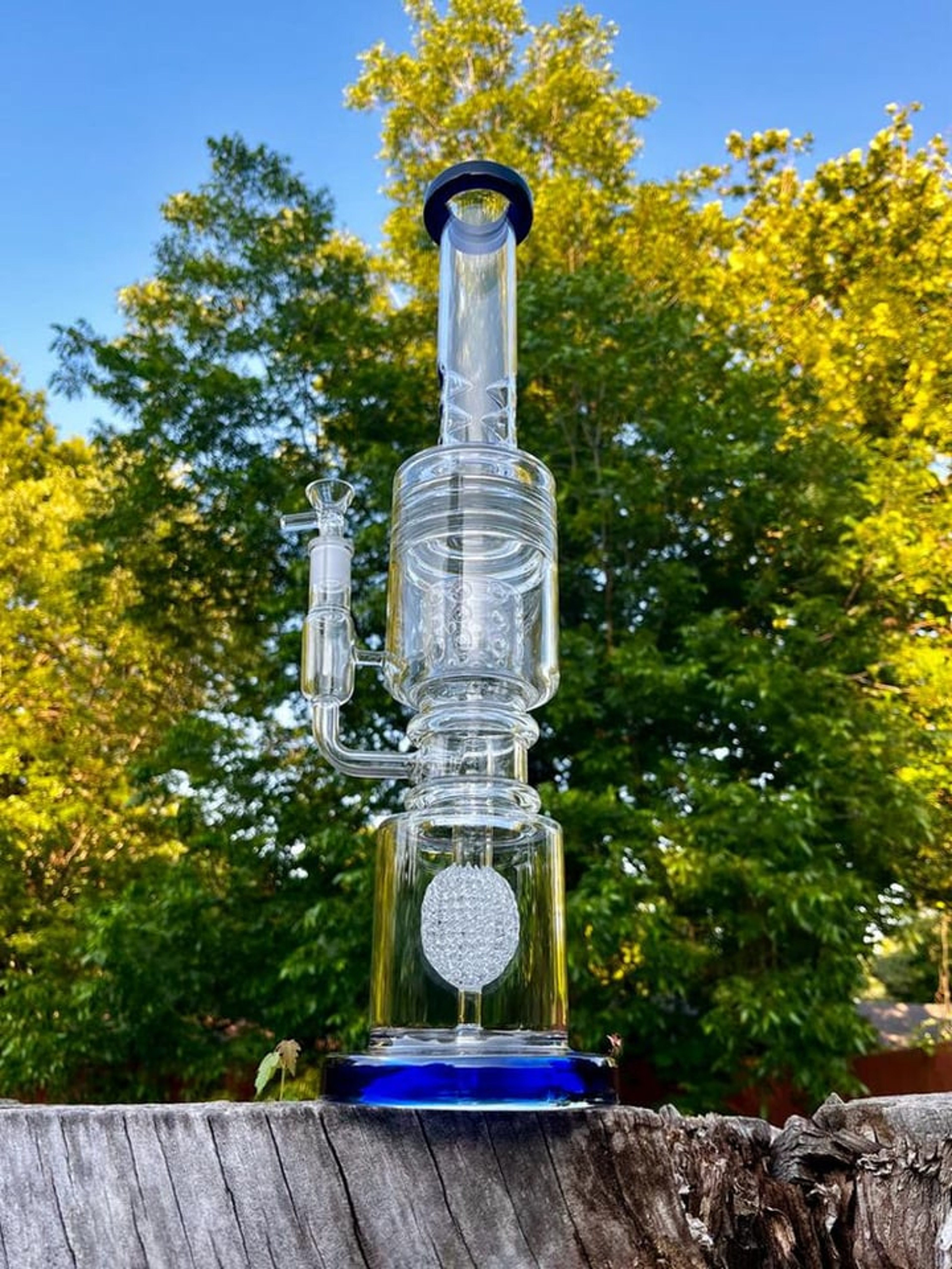 Preview pic of Thick Tall Glass Recycler Rig