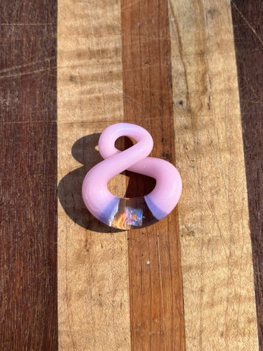 Preview pic of Pink Cadillac Natey Love Infinity Pendant