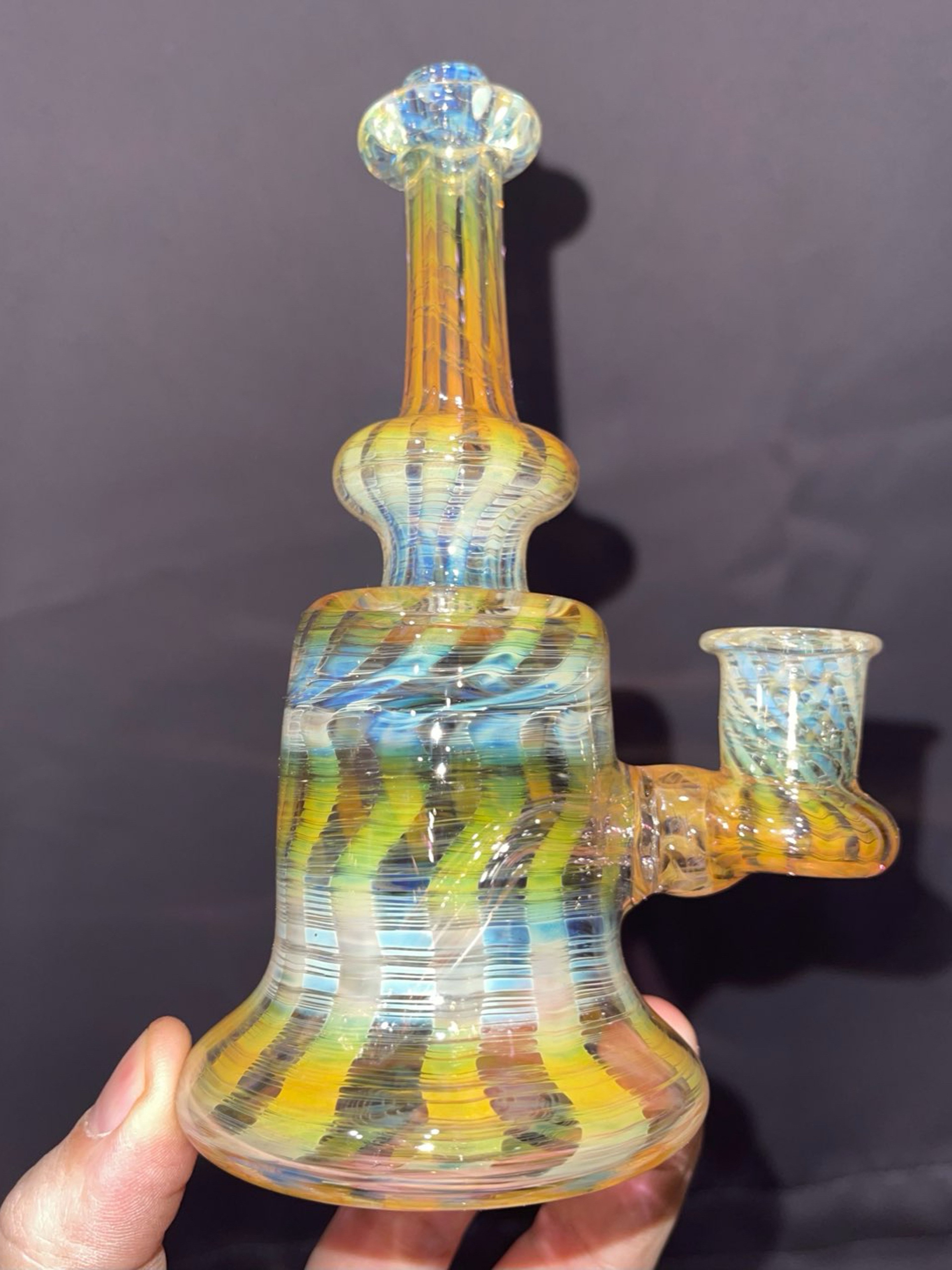 Preview pic of Fumed wrap and rake style banger hanger