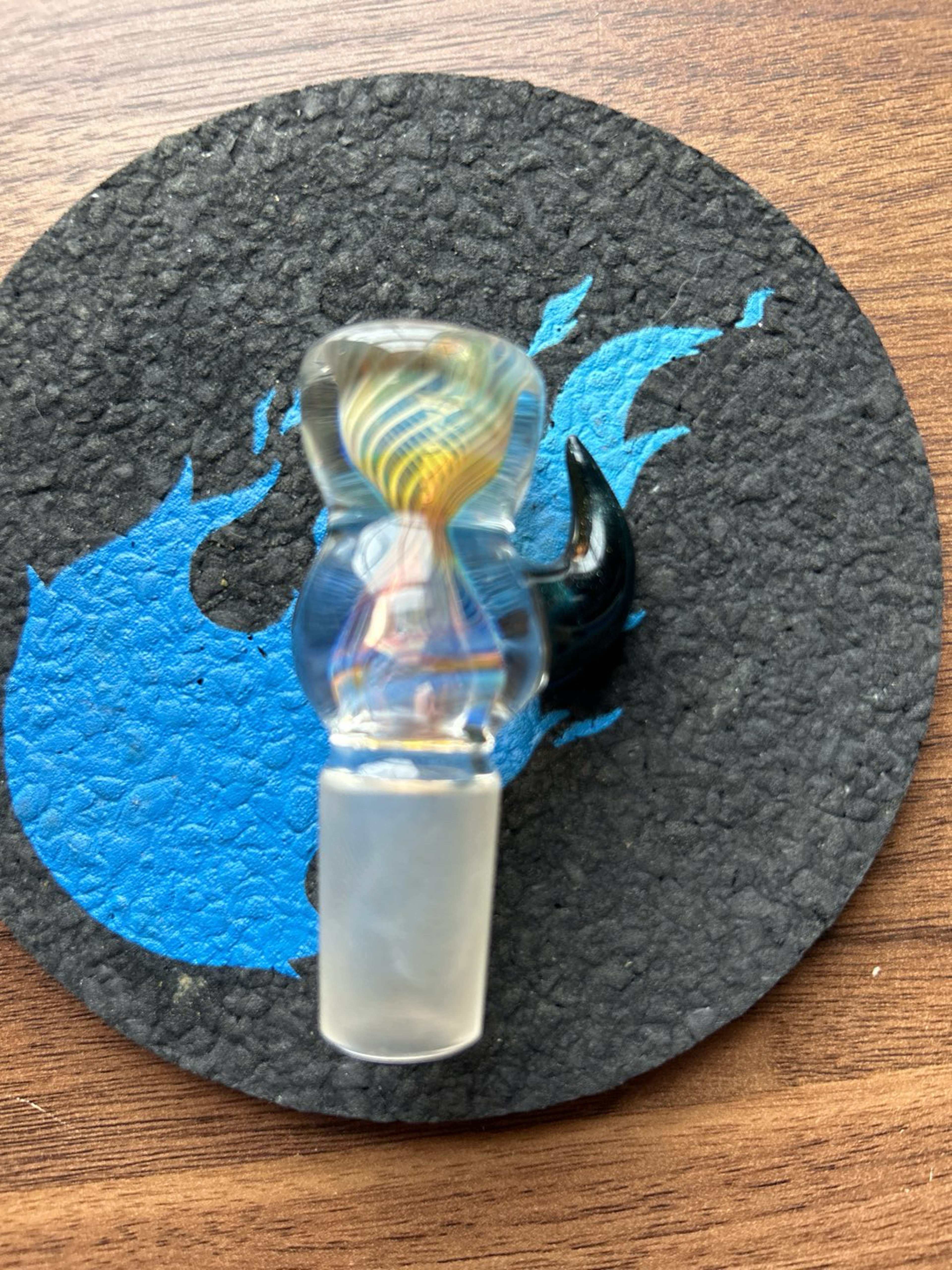 Preview pic of One hole fumed slide