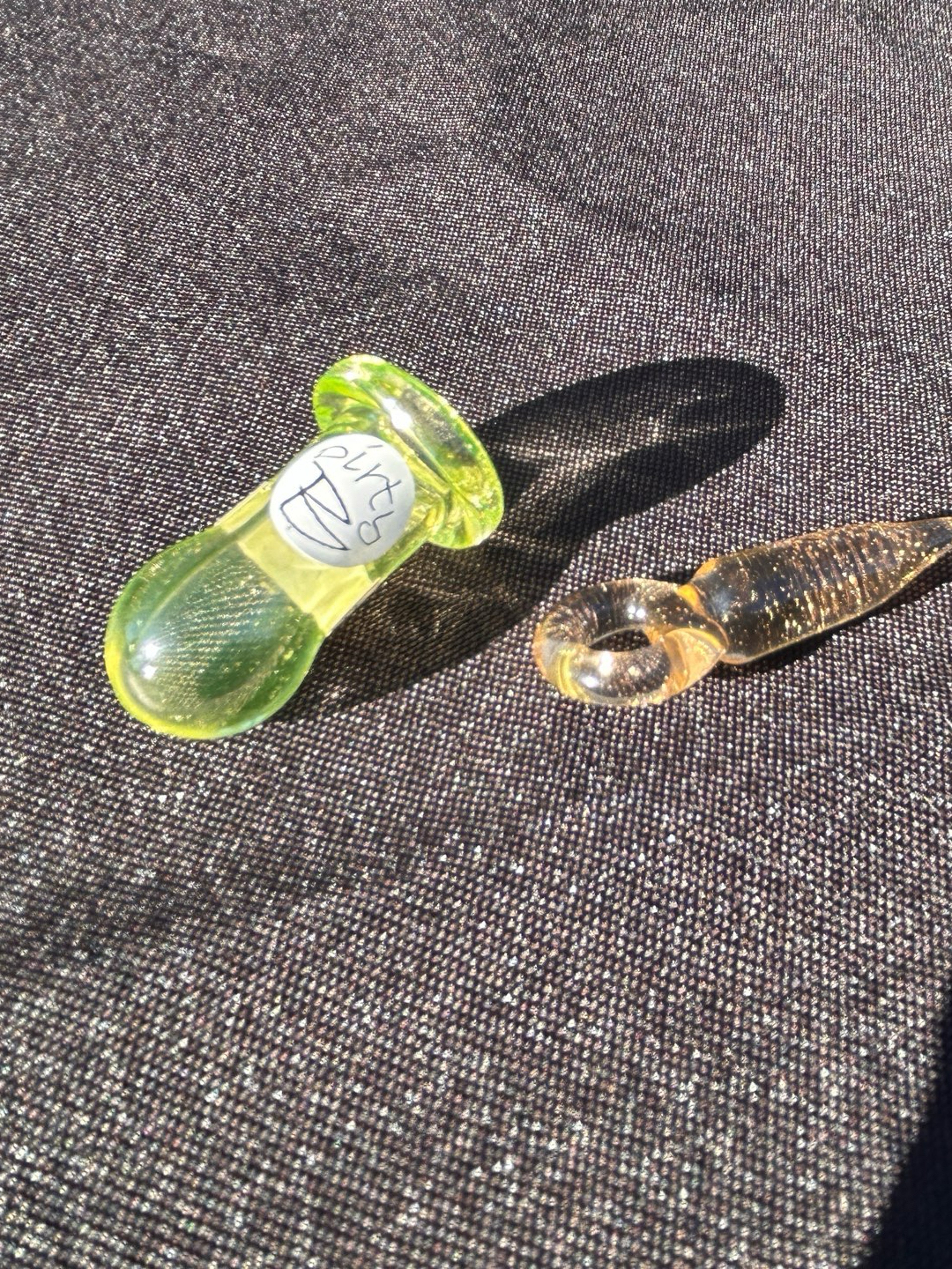 Preview pic of Dirty B Glass Dab Saver Pendant