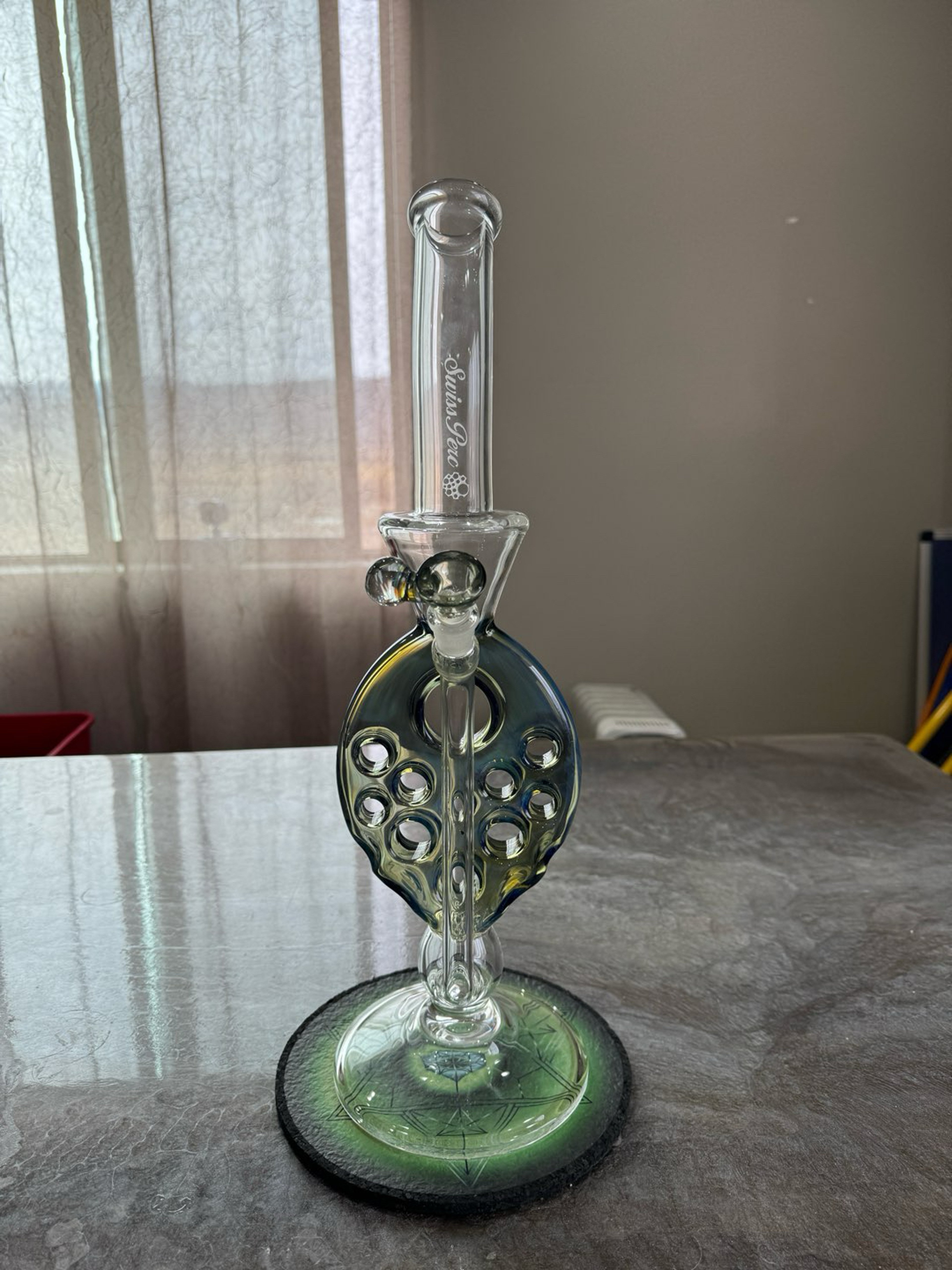 Preview pic of Swiss Perc Full Size Bent Neck Classic “Deppes Darkness”