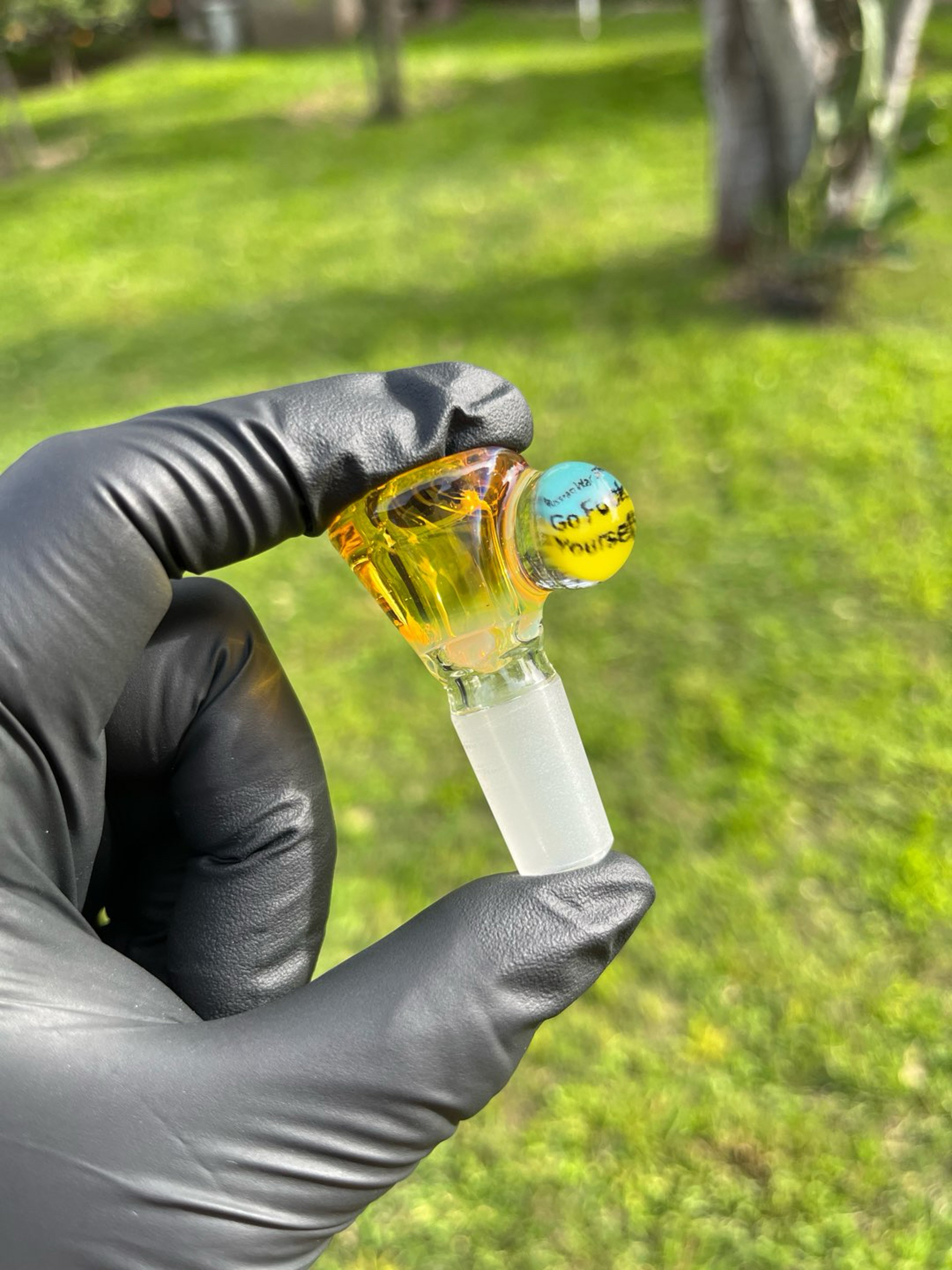 Preview pic of Ns yellow 14mm 4 hole slide 🛝
