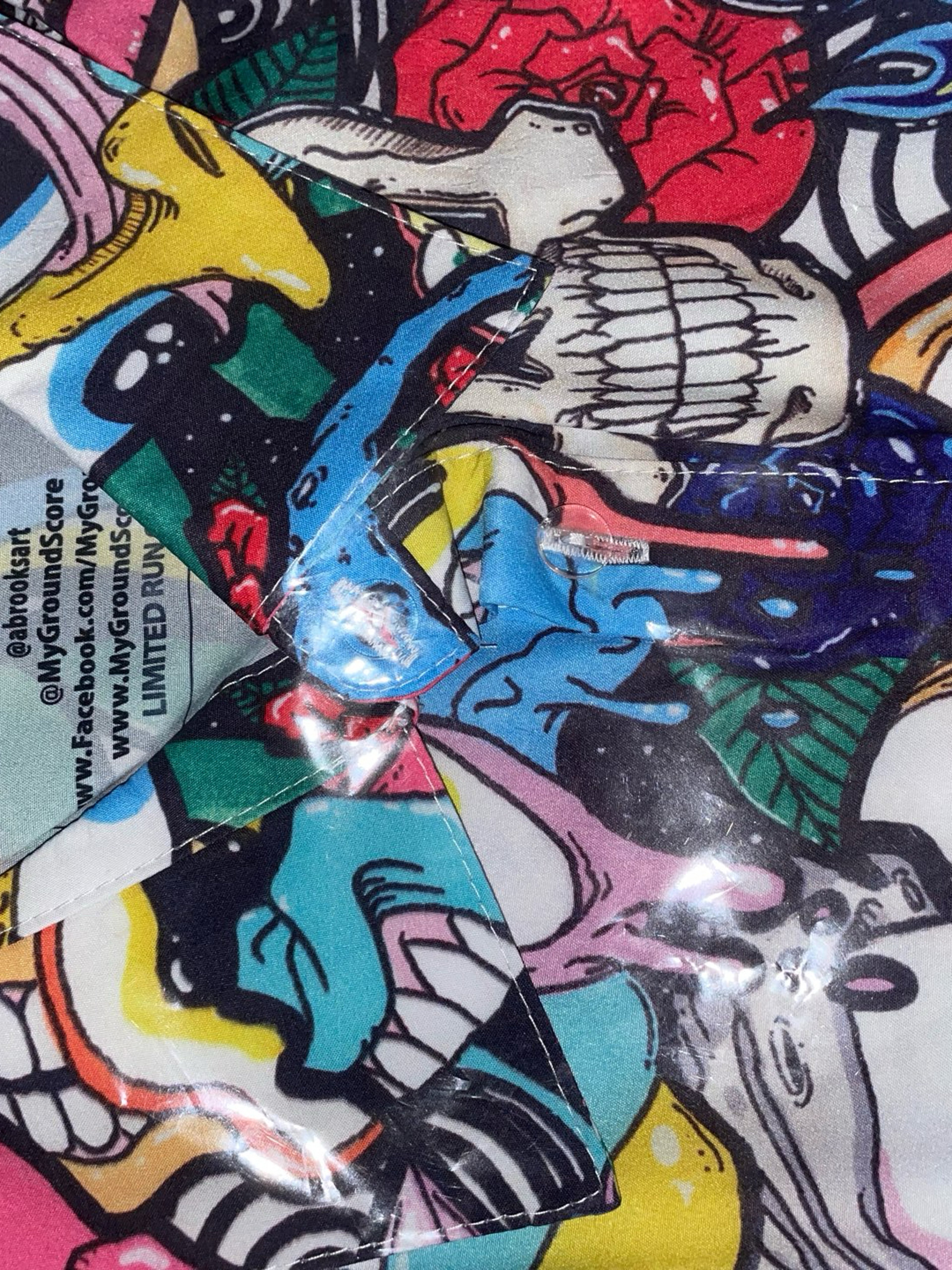 Preview pic of Abrooks mashup button up tee