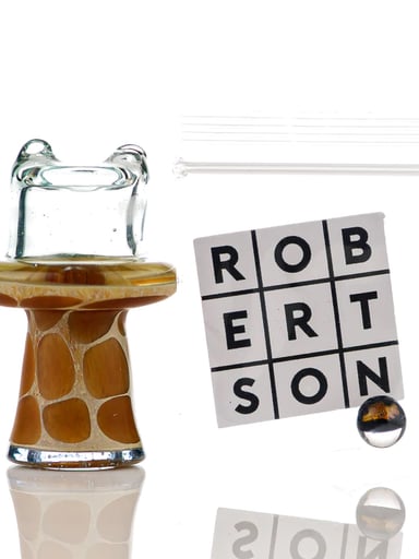 Preview pic of Transparent Blue Giraffe Spinner Cap w Pearl