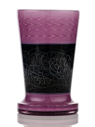Preview pic of Scribble Tech Drinking Glass Eusheen x Calmbo