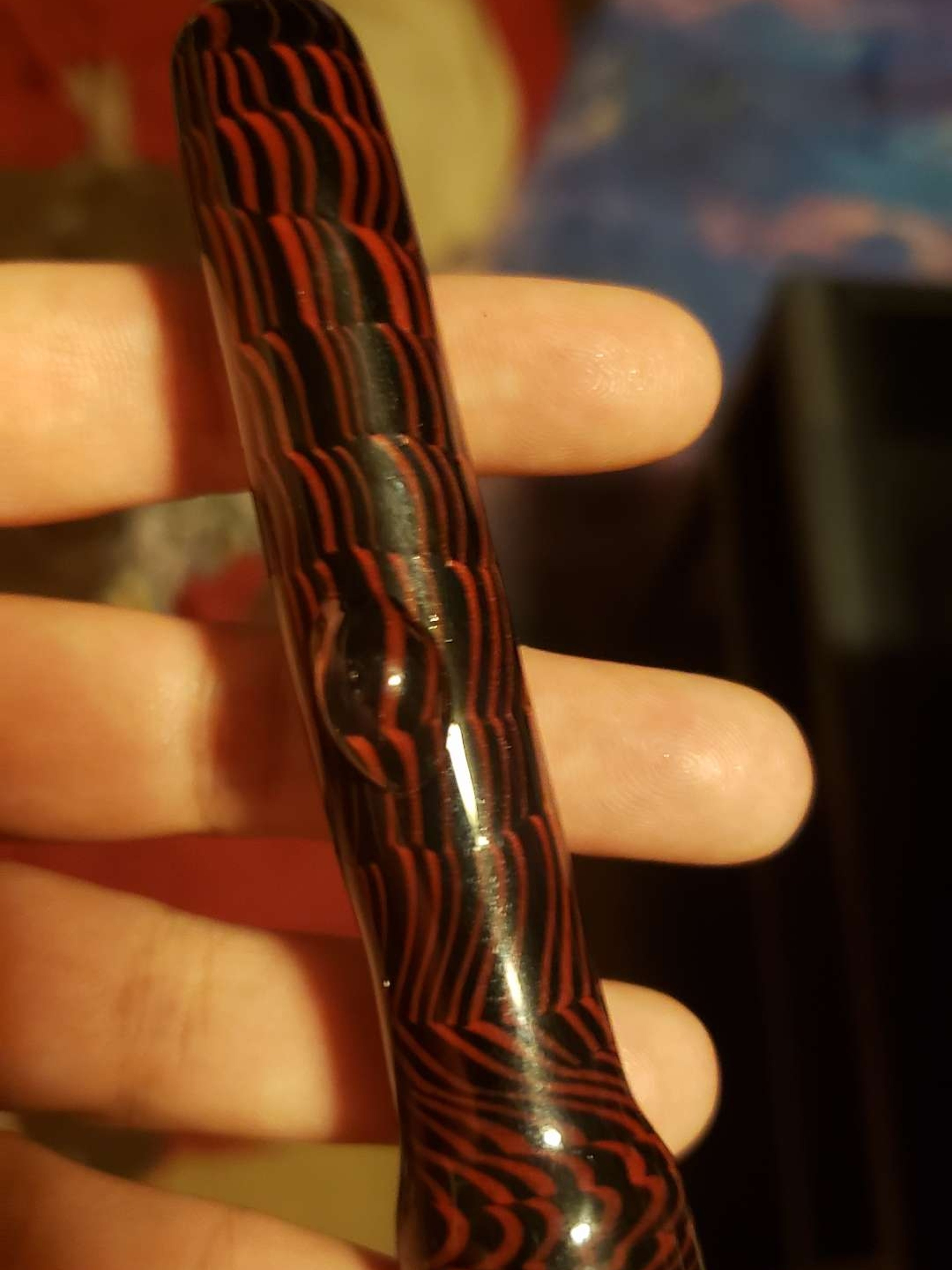 Preview pic of Black and red chillum